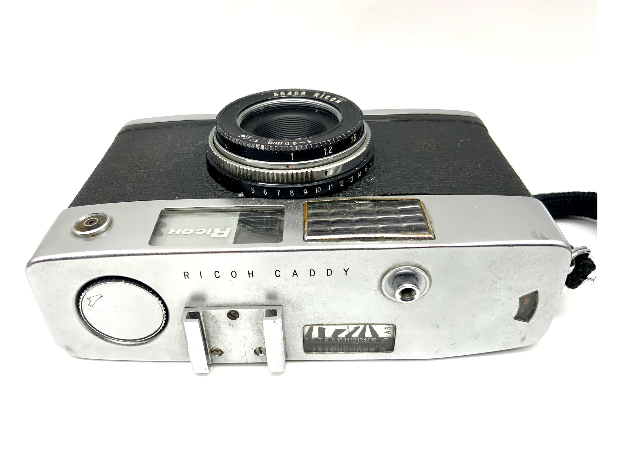 Ricoh Caddy viewfinder camera with Ricoh 25mm F:2.8 half-frame analog camera