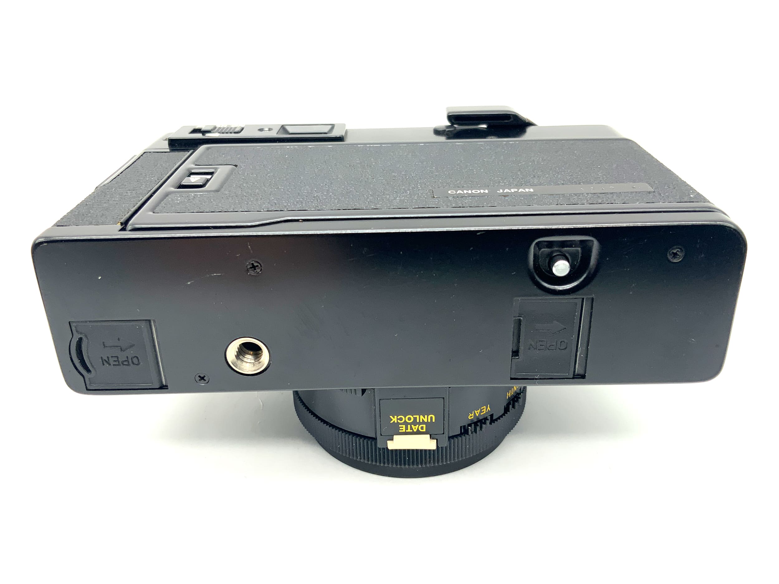 Appareil photo télémétrique Canon A35 Datelux avec objectif 40 mm f/2.8, appareil photo compact analogique