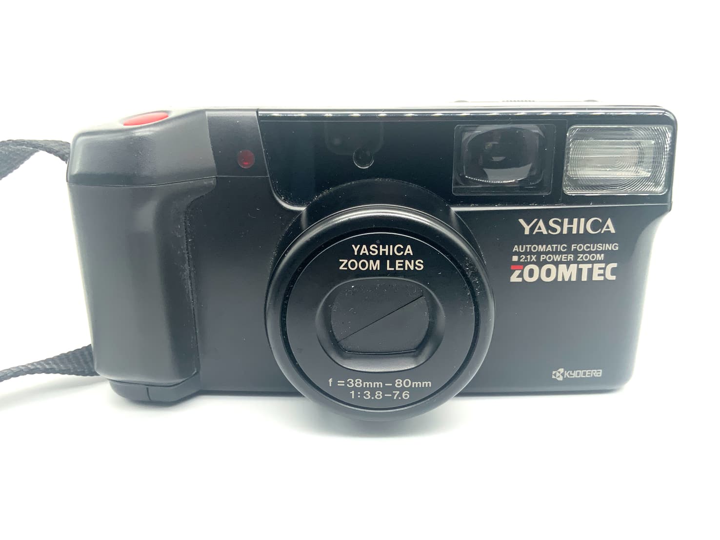 Yashica Zoomtec Point&Shoot mit 38-80mm 1:3.8-7.6 Kompaktkamera Analogkamera