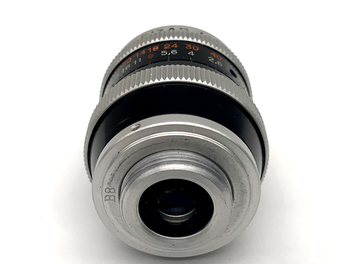 Objectif Kern Paillard 5,5 mm 1:2 pour vidéo Pizar Bolex (monture D)