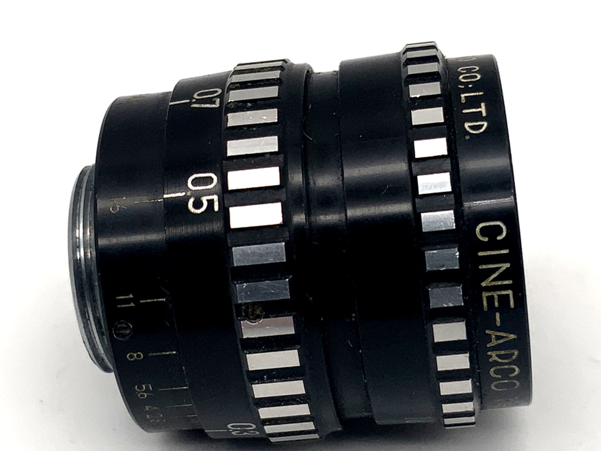 Arco Photo 13mm 1:1.8 Lens Cine-Arco Bolex Video Lens (D-Mount)