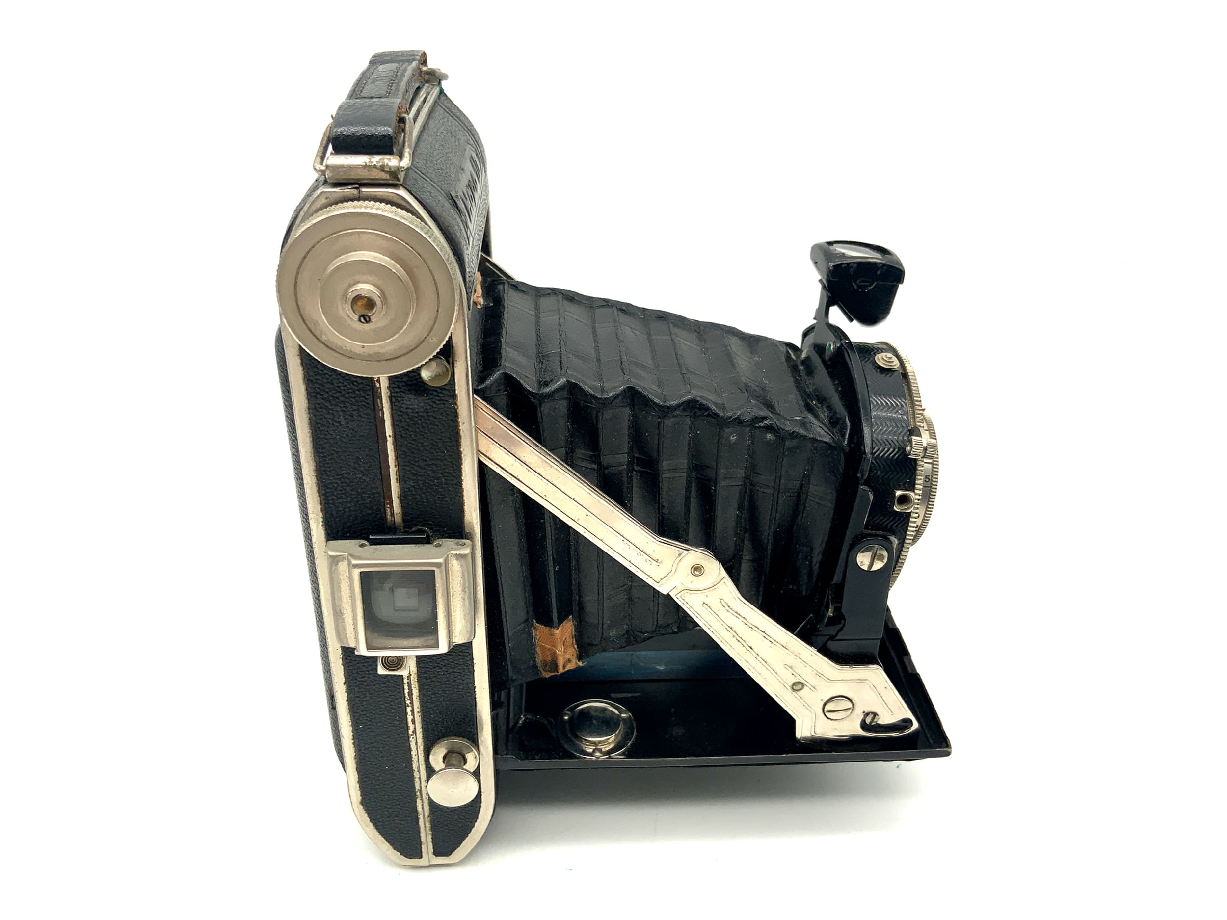 Appareil photo pliant Hapo 10 avec objectif analogique Steinheil Cassar 1:3.8 10,5 cm