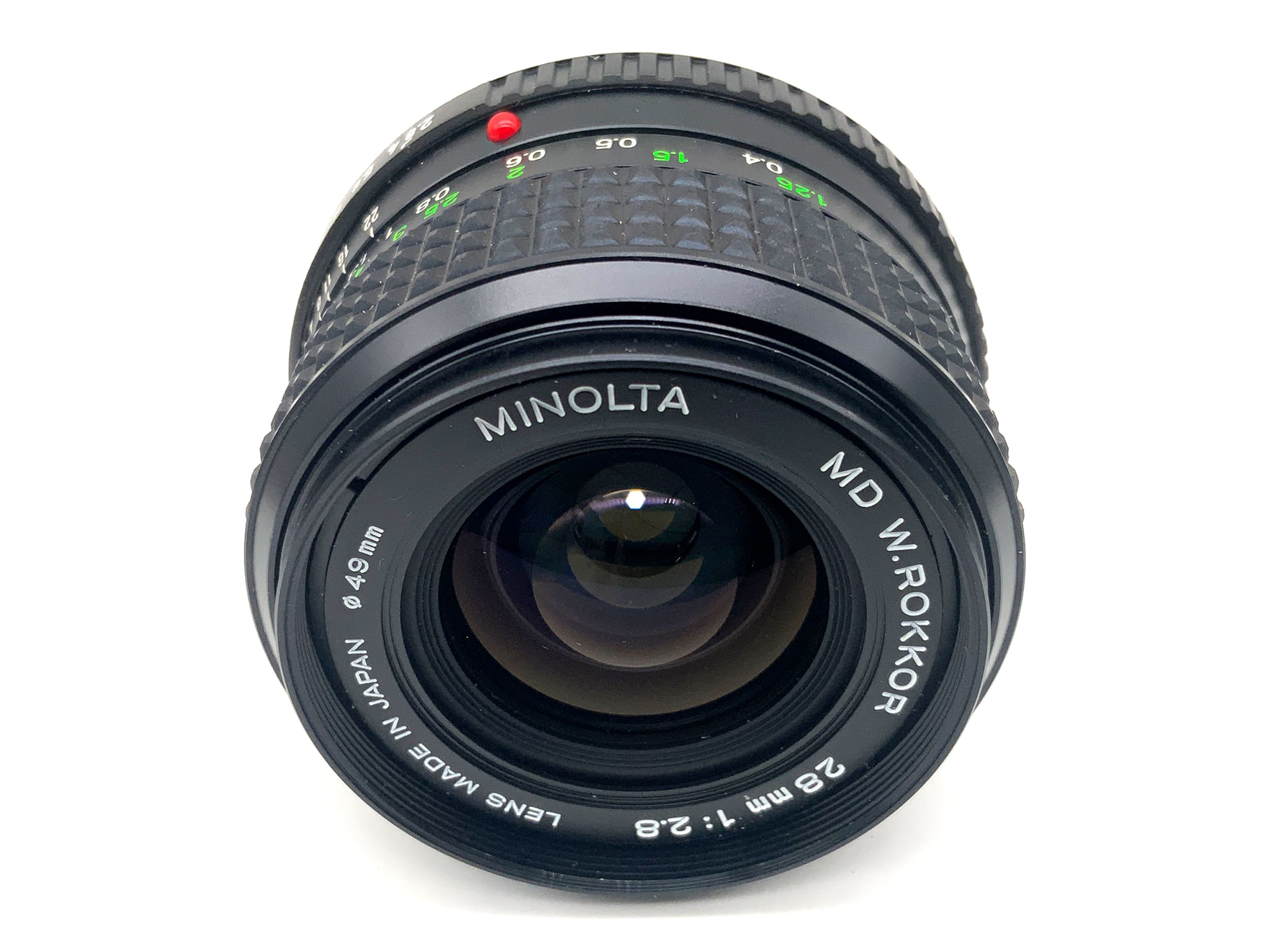 Minolta MD W.Rokkor 28mm 1:2.8 Objektiv in OVP Festbrennweite (Minolta MD)