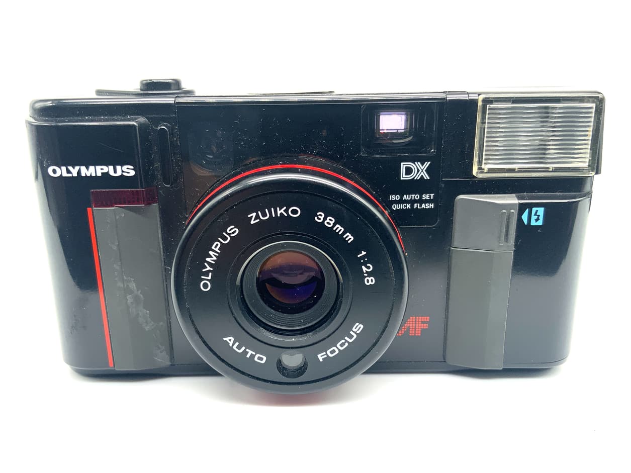 Olympus Quick Flash AFL-S Point&Shoot mit Zuiko 38mm 1:2.8 Analogkamera