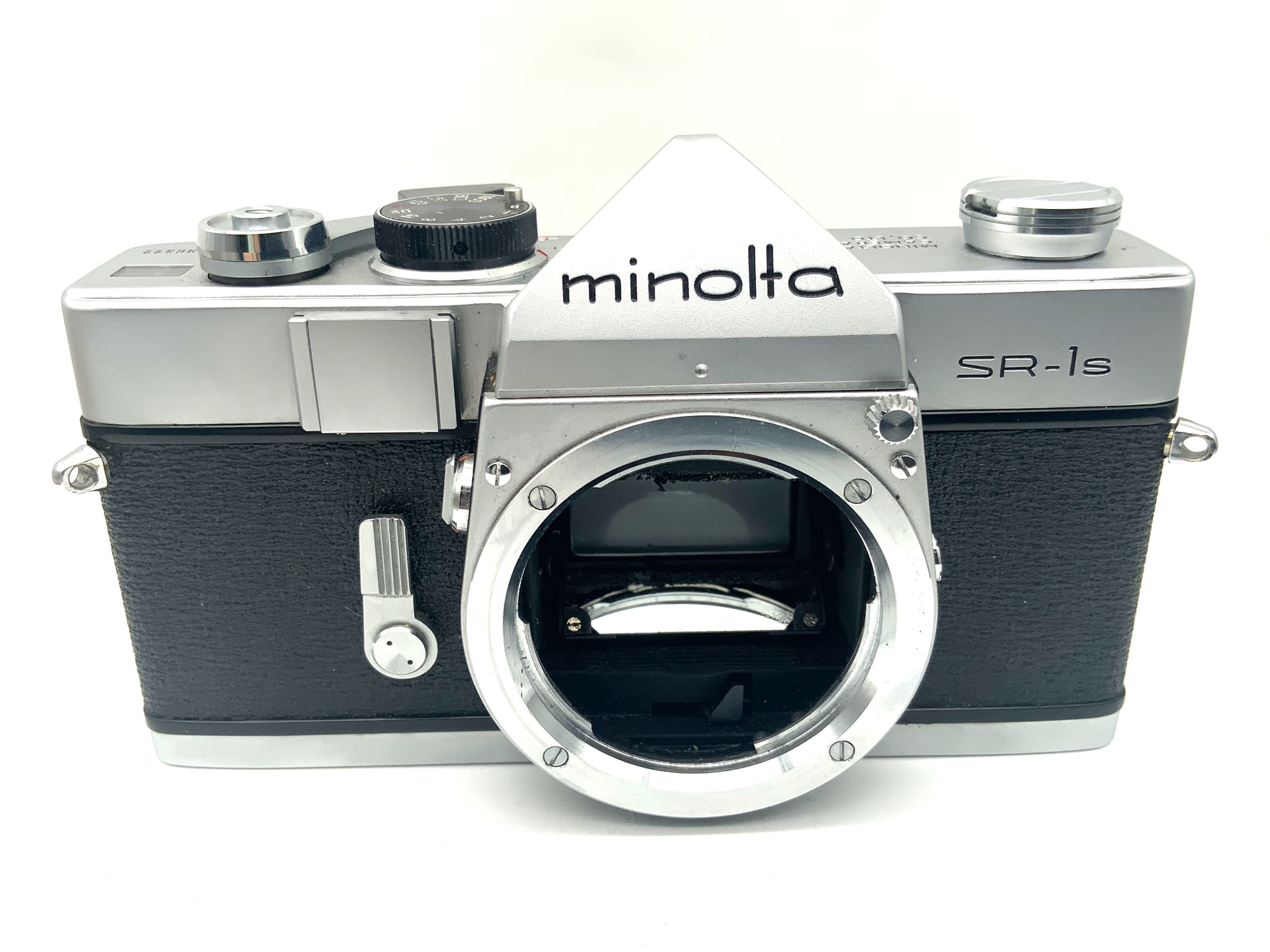 Minolta SR-1s SLR 35mm Spiegelreflexkamera analog Body Gehäuse (Minolta MD)