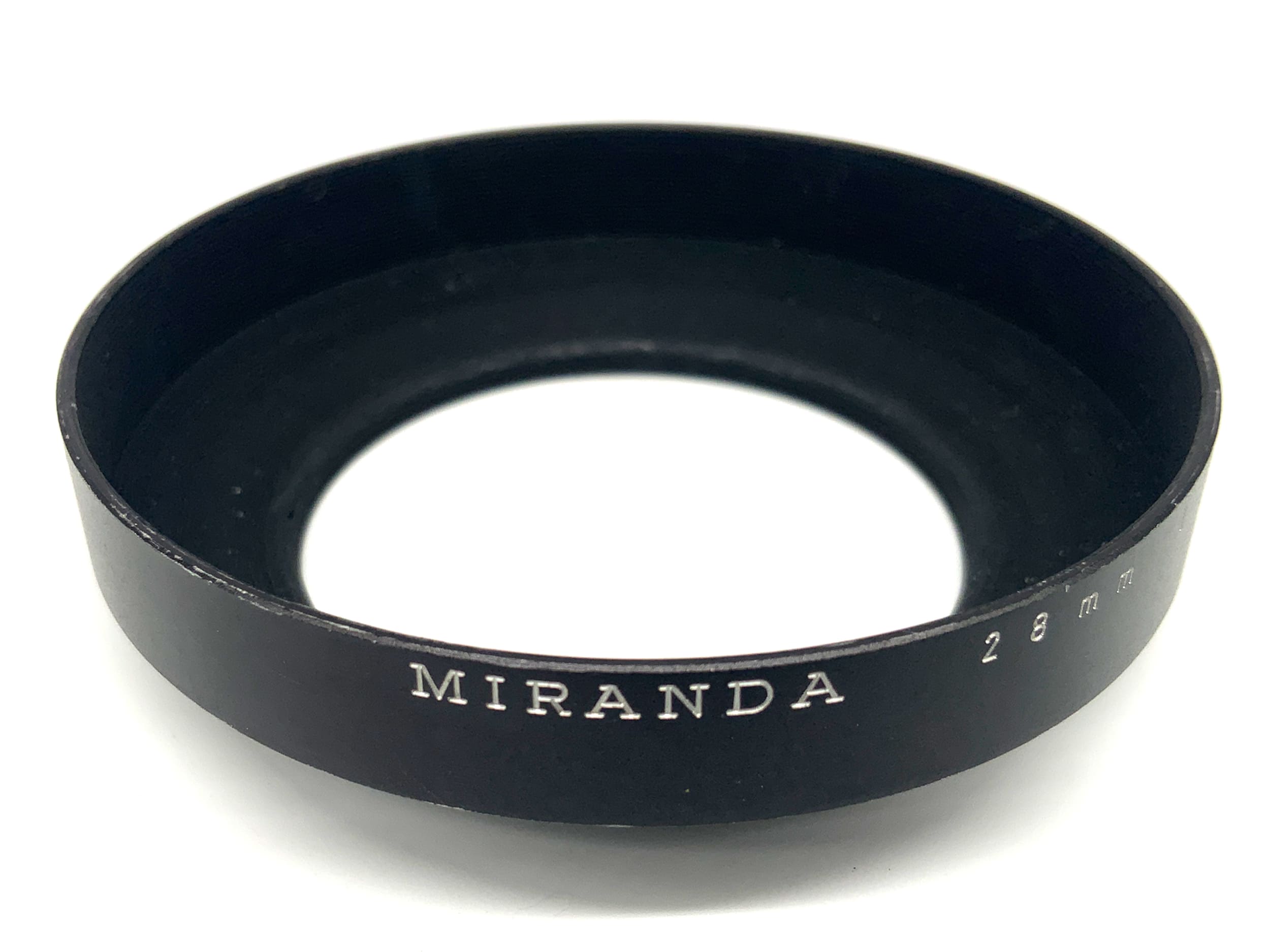 Miranda 28mm 1:2.8 Gegenlichtblende Metall metal lenshood Sonnenblende