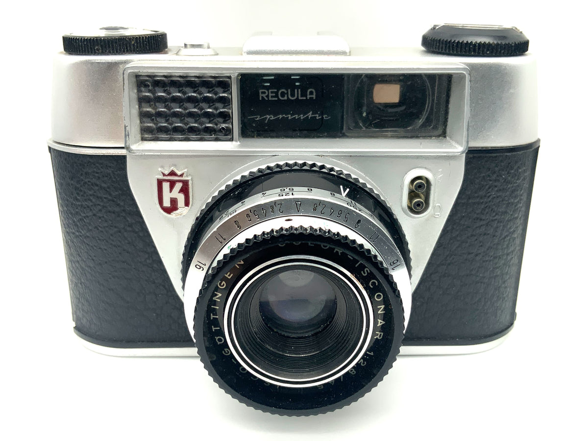 Appareil photo King KG Regula Sprintic avec viseur couleur Isconar 1:2.8/45 Rectamat