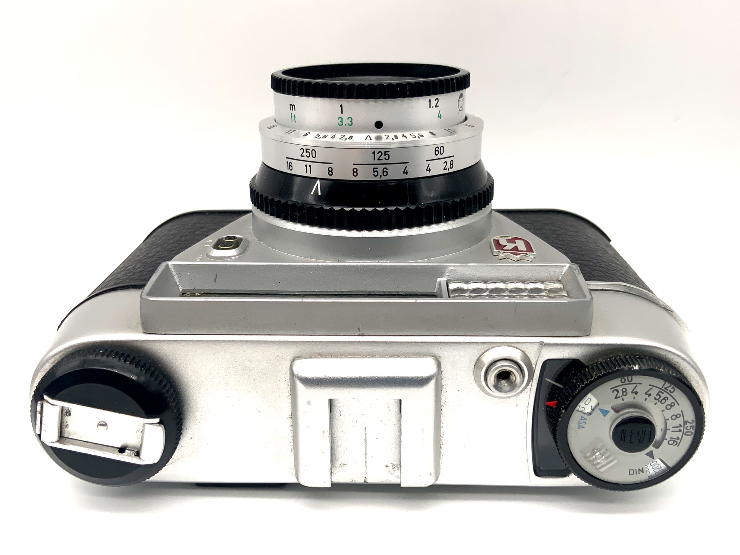 King KG Regula Sprintic viewfinder camera with Color Isconar 1:2.8/45 Rectamat