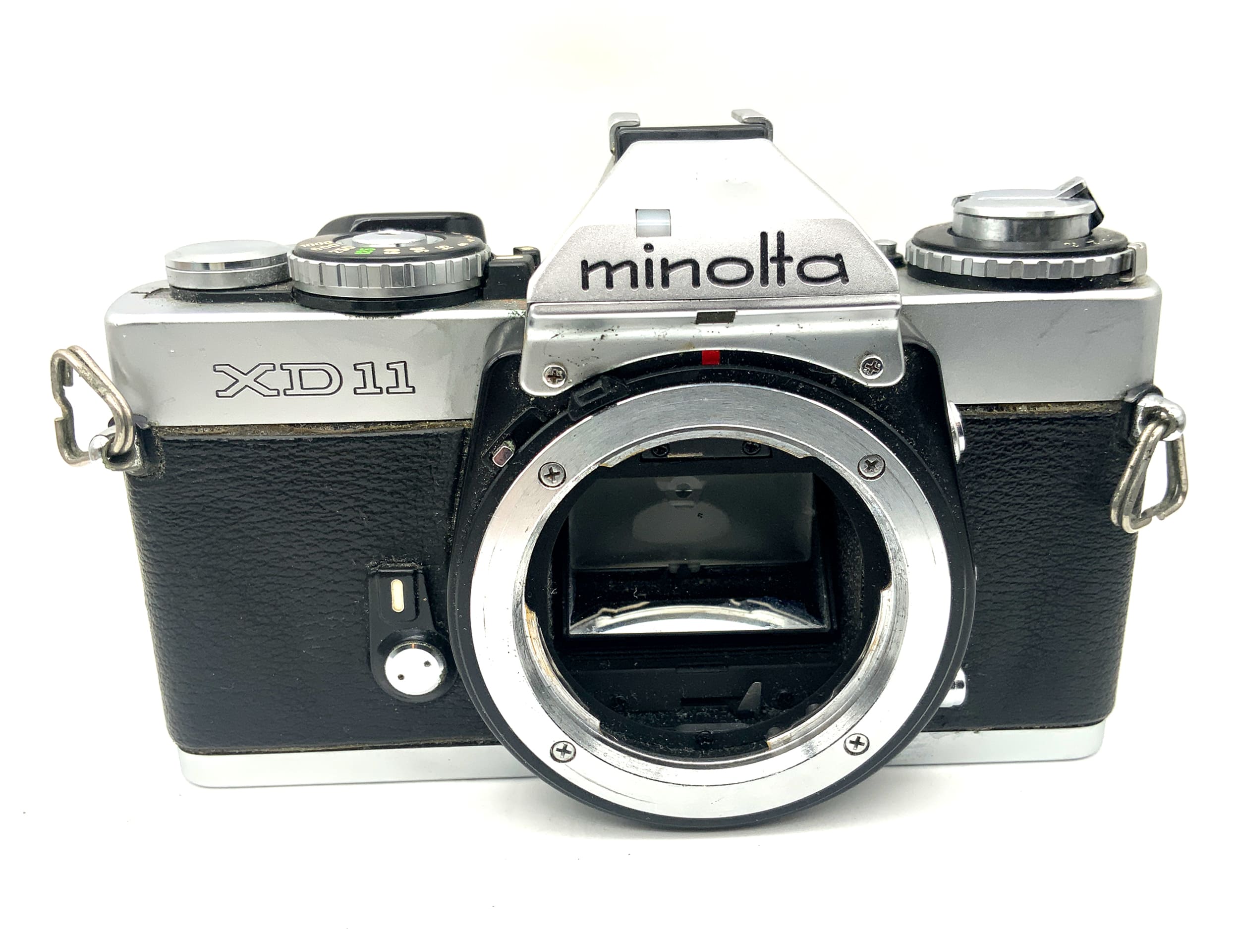 Minolta XD 11 SLR 35mm Spiegelreflexkamera analog Body Gehäuse (Minolta MD)
