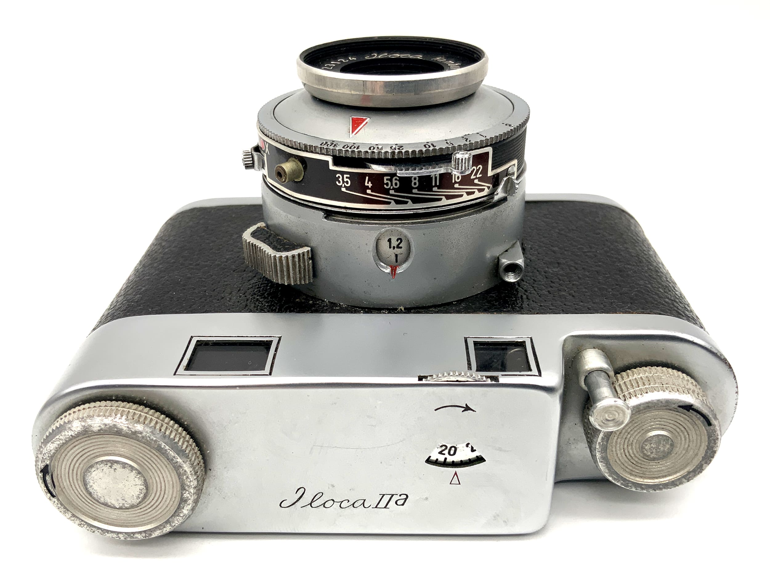 Appareil photo Iloca IIa à viseur avec objectif Jlitar 45 mm f/3,5, appareil photo compact argentique