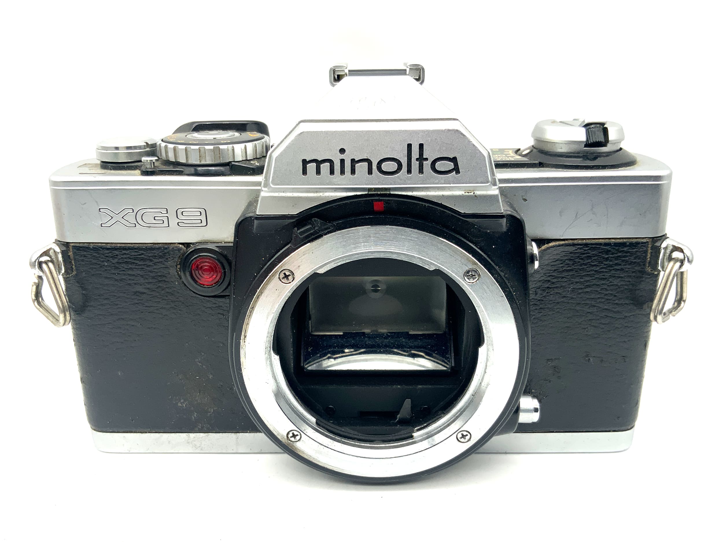 Minolta XG 9 SLR 35mm Spiegelreflexkamera analog Body Gehäuse (Minolta MD)