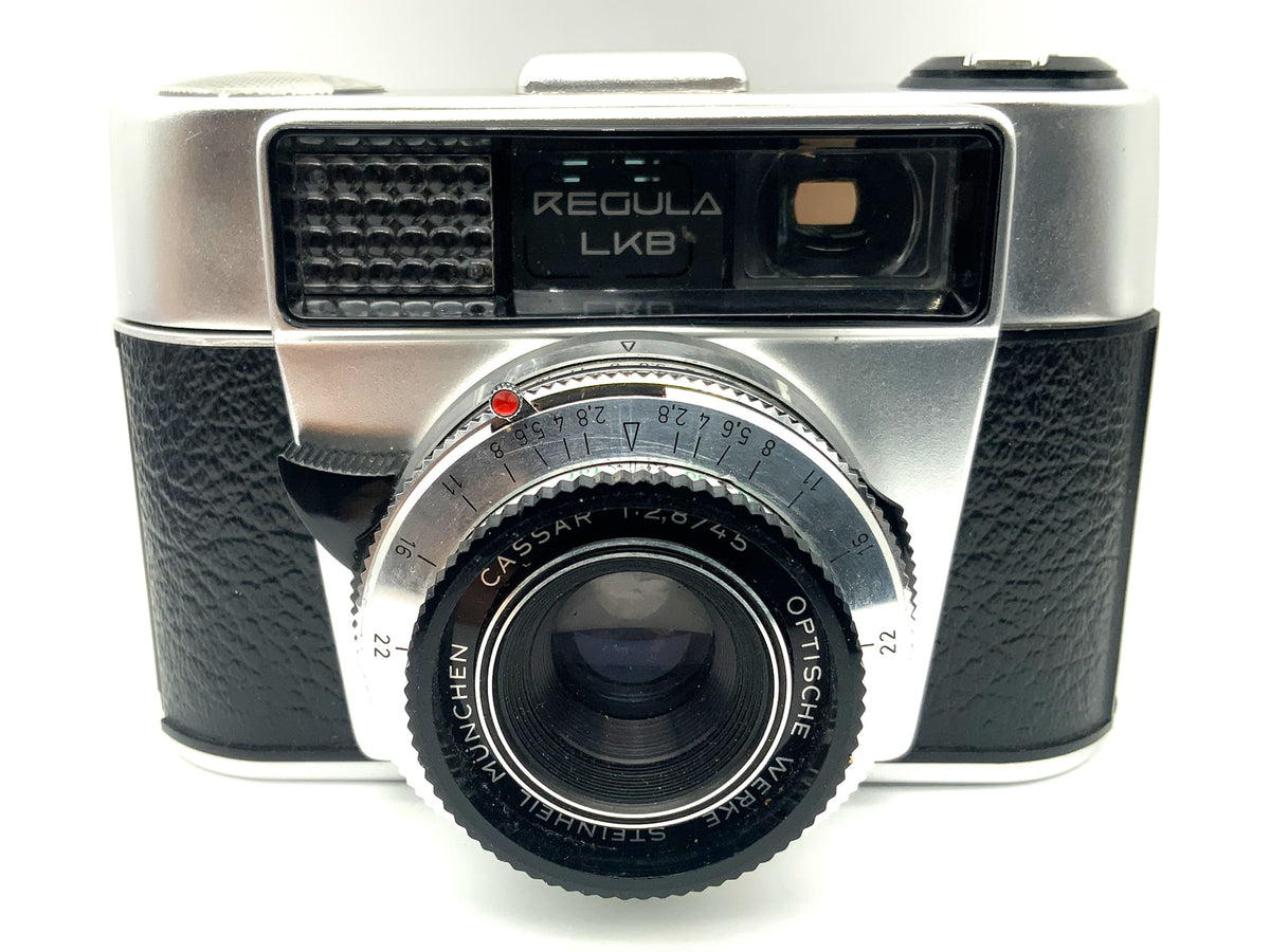 Appareil photo King KG Regula LKB à visée directe avec objectif Steinheil Cassar 1:2.8/45 Prontor 500 LK