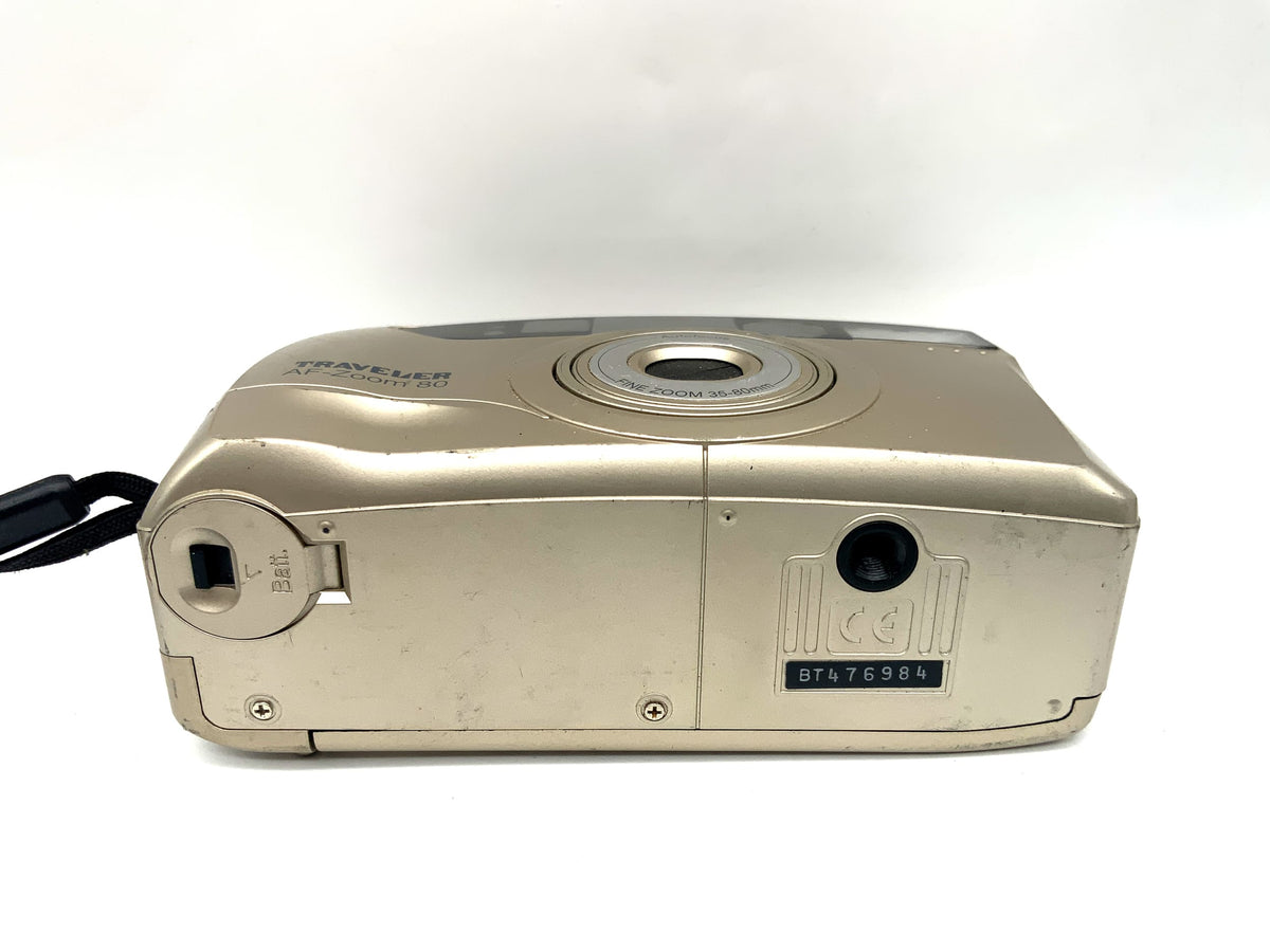 Traveler AF-Zoom 80 Point&amp;Shoot with 35-80mm compact camera analog camera