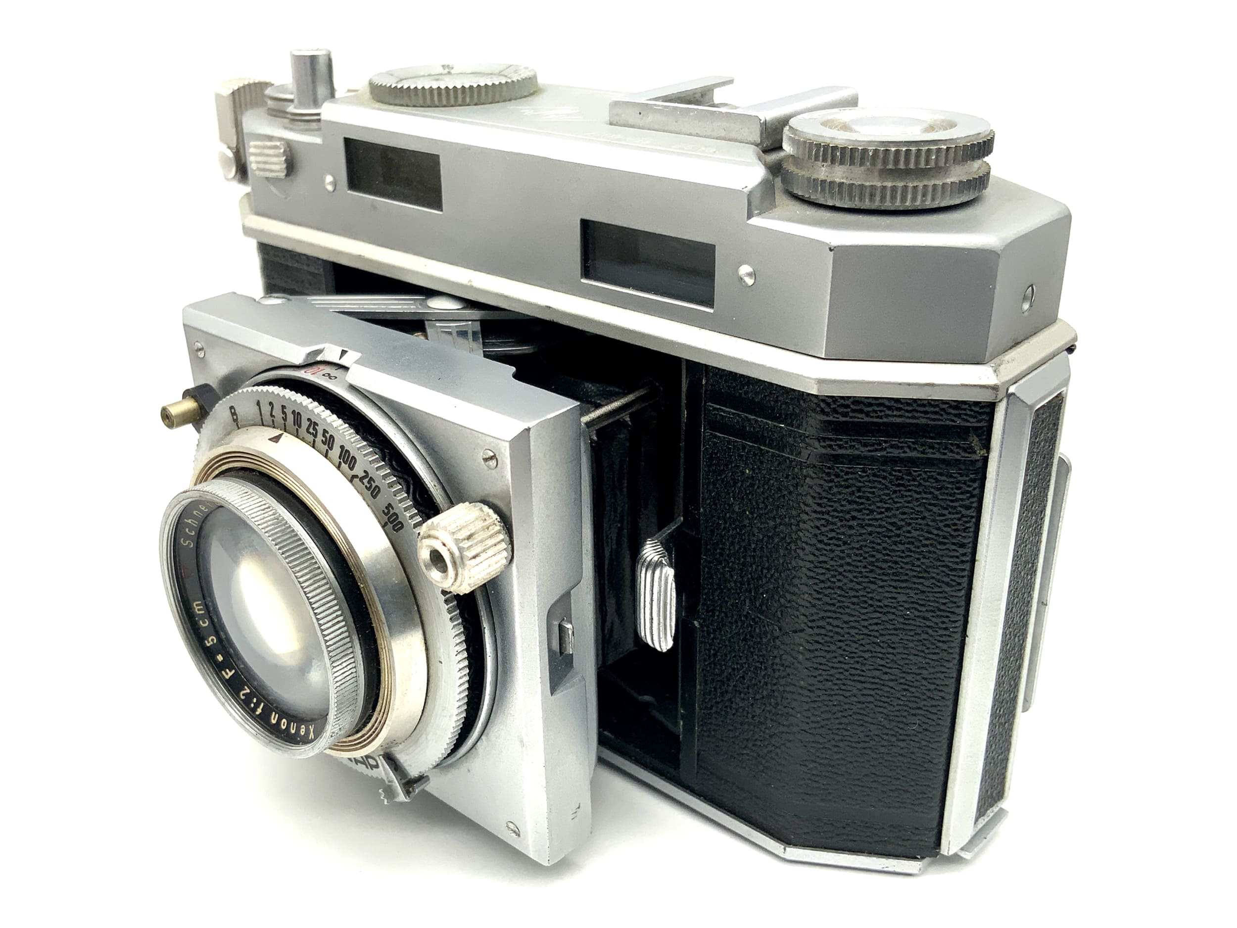 Appareil photo pliant Agfa Karat 36 avec objectif Xenon 50 mm 1:2 analogique