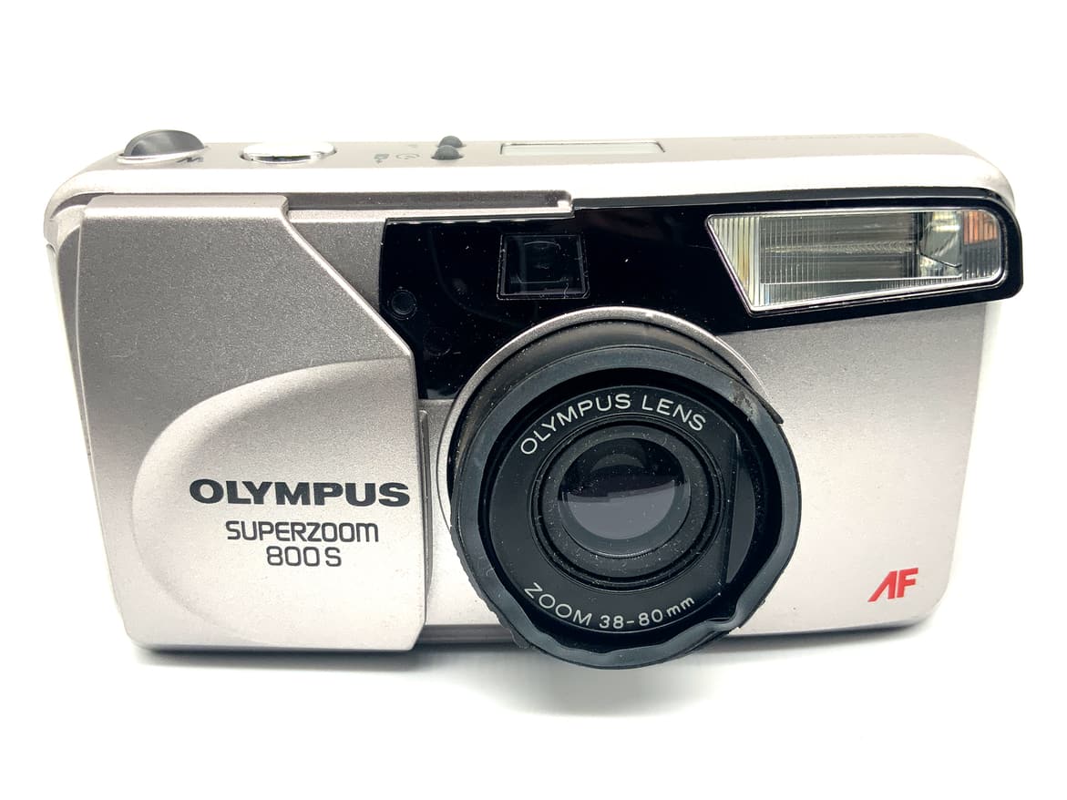 Olympus Superzoom 800 S Point&Shoot mit 38-80mm Kompaktkamera Analogkamera