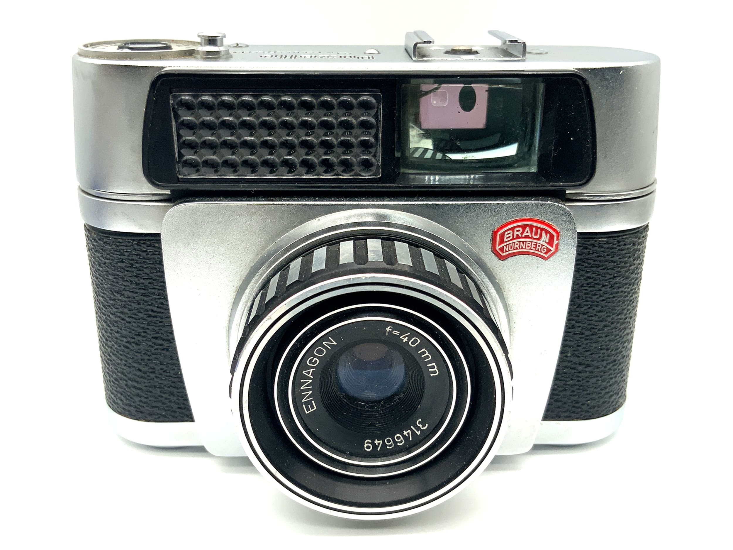 Appareil photo à visée électronique Braun Paxette avec caméra analogique Ennagon f=40 mm
