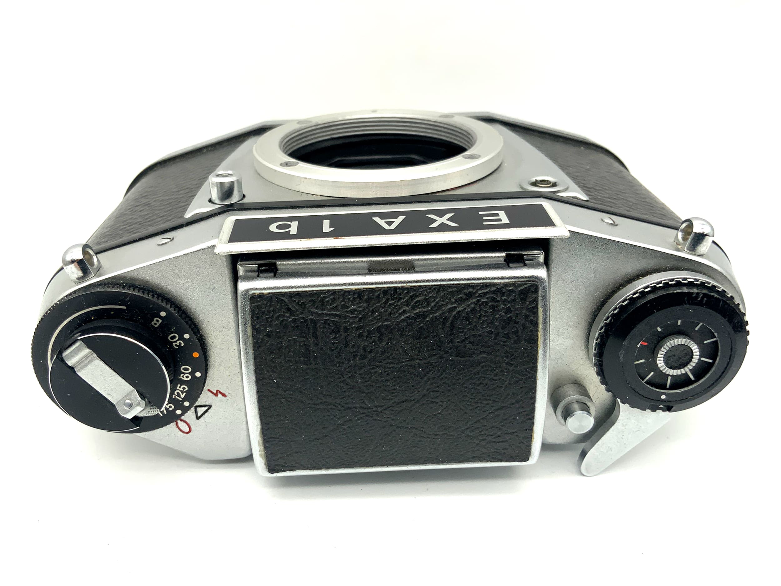 Ihagee Exa I b SLR Volkspolizei Täterlichtbildkamera Halbformat 18x24 Body (M42)