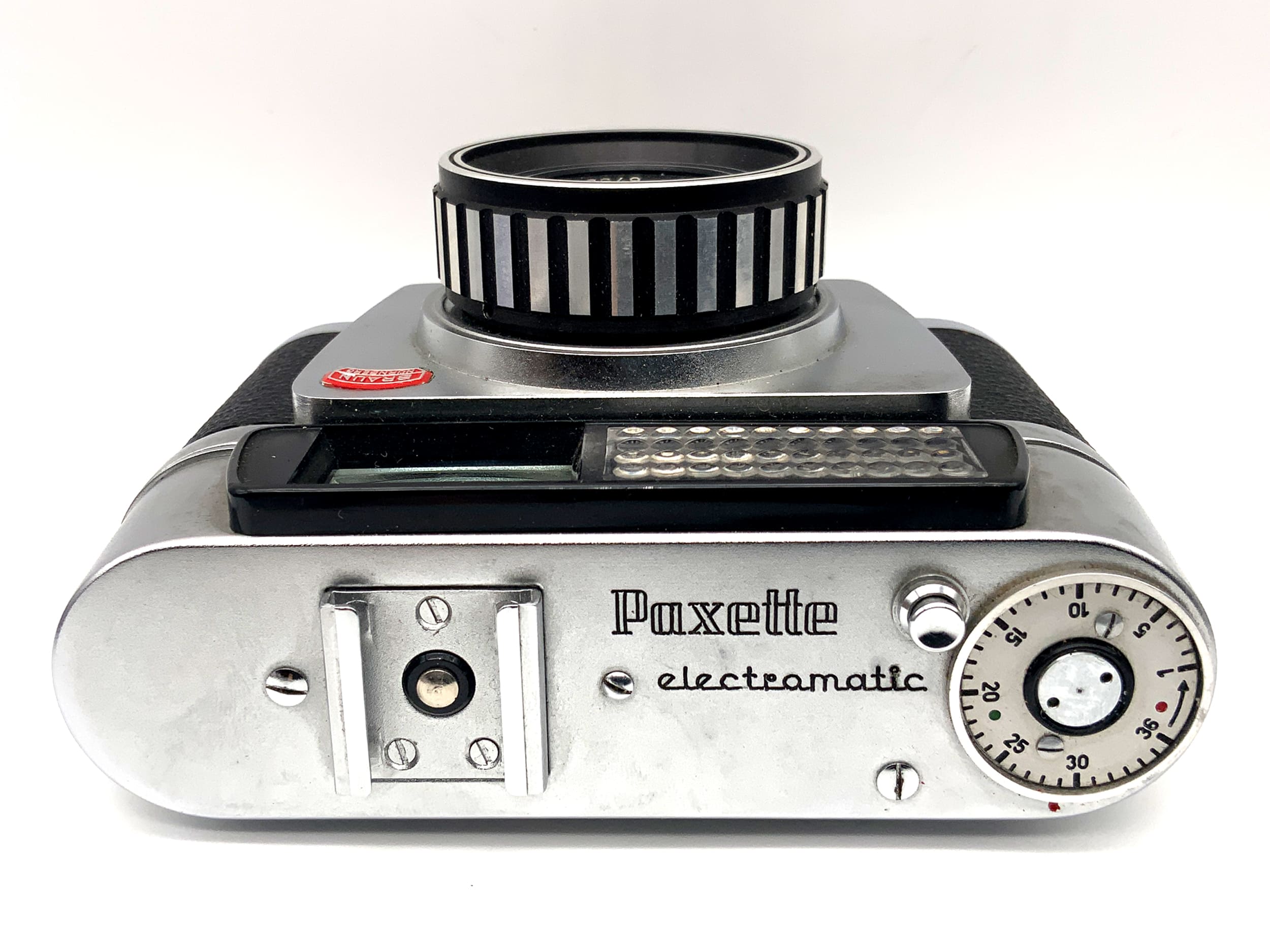 Appareil photo à visée électronique Braun Paxette avec caméra analogique Ennagon f=40 mm