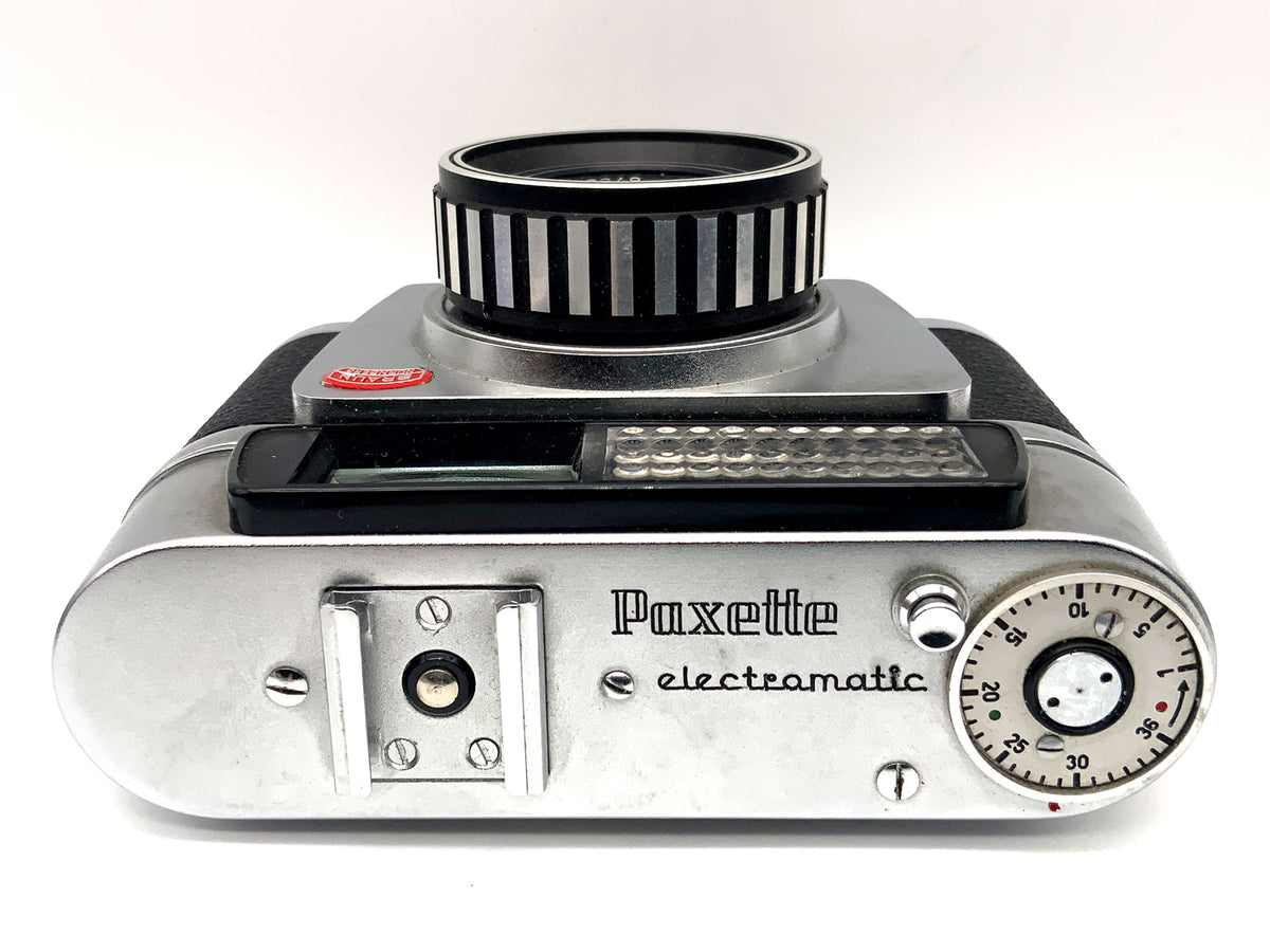 Braun Paxette electromatic viewfinder camera with Ennagon f=40mm analog camera