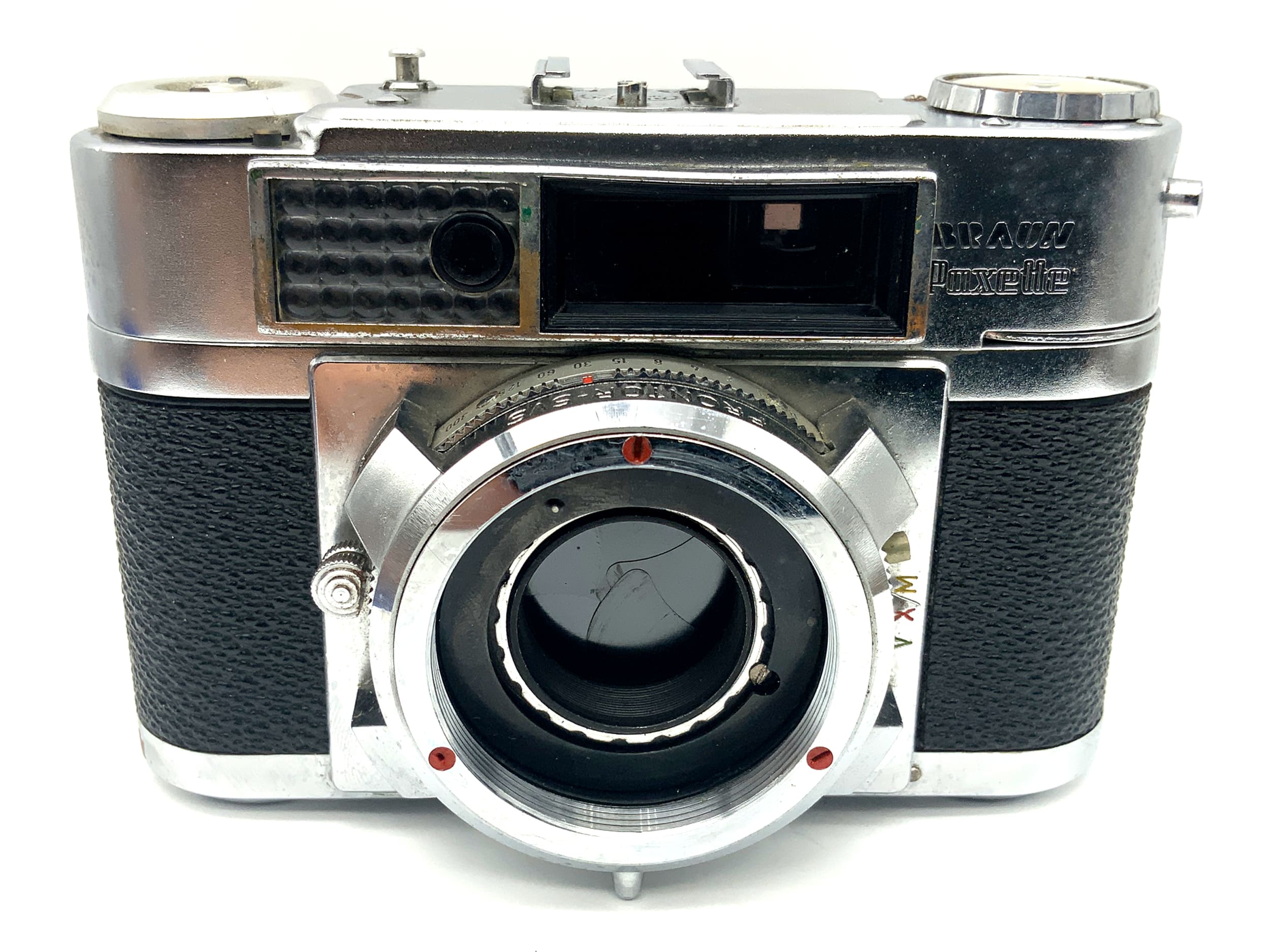 Appareil photo télémétrique Braun Paxette Super II BL avec caméra analogique Prontor-SVS