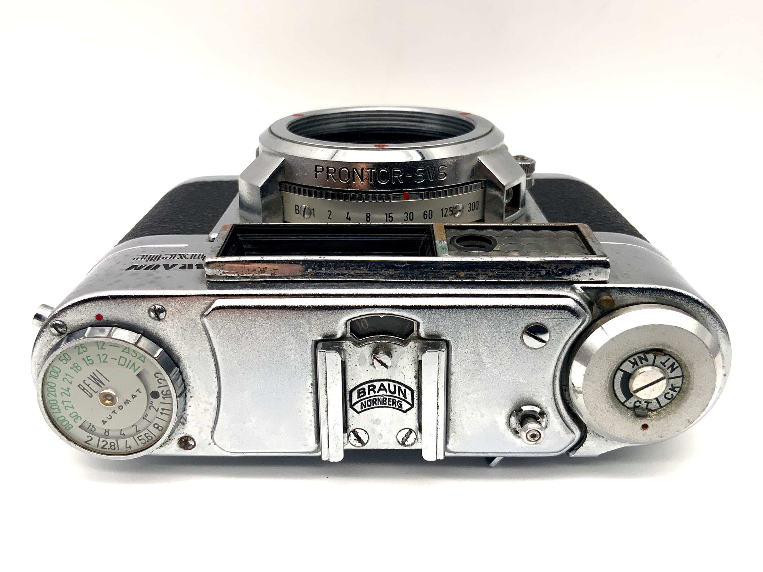 Appareil photo télémétrique Braun Paxette Super II BL avec caméra analogique Prontor-SVS