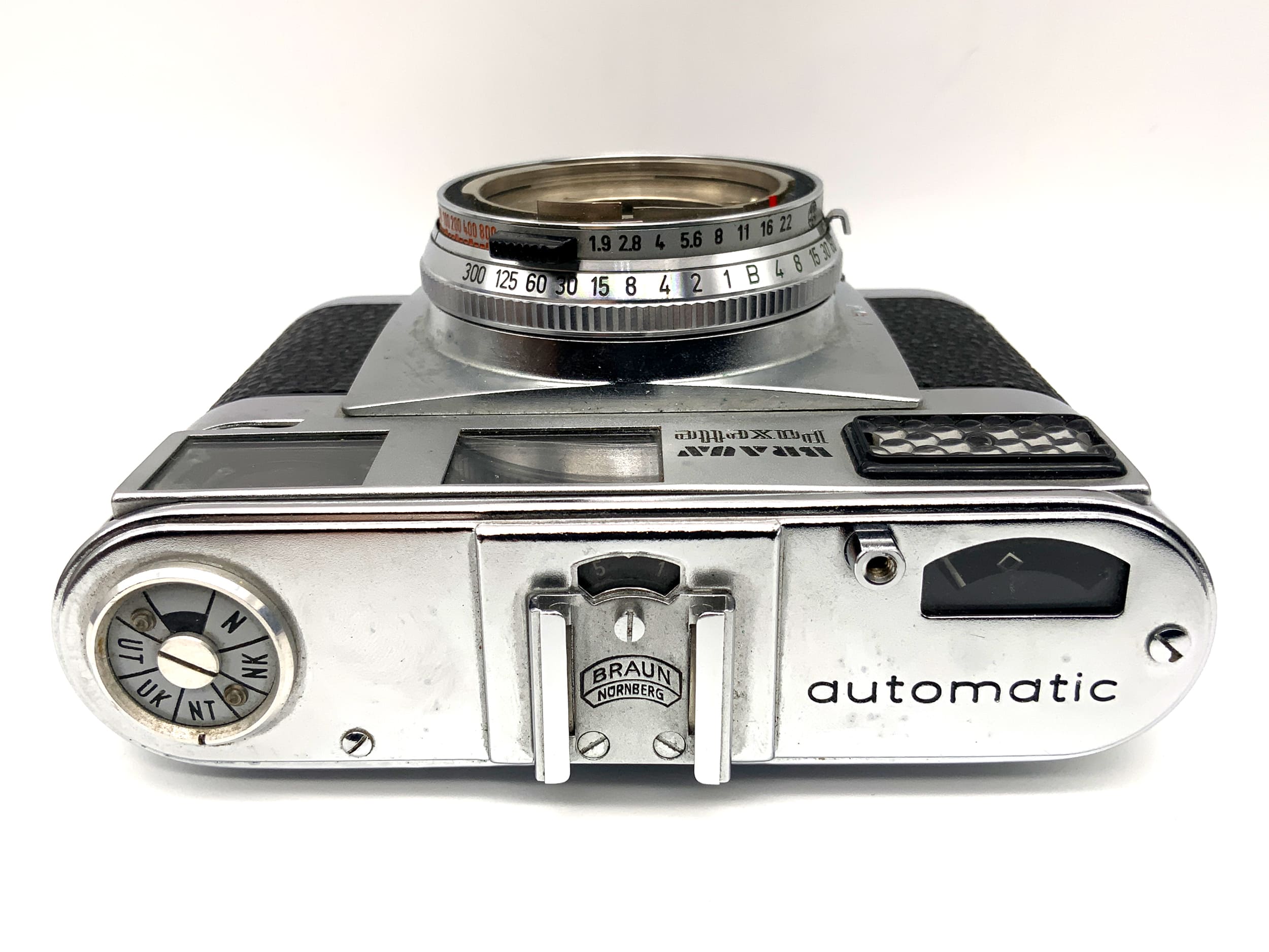 Braun Paxette automatic Super III viewfinder camera with Prontor-SLK analog camera