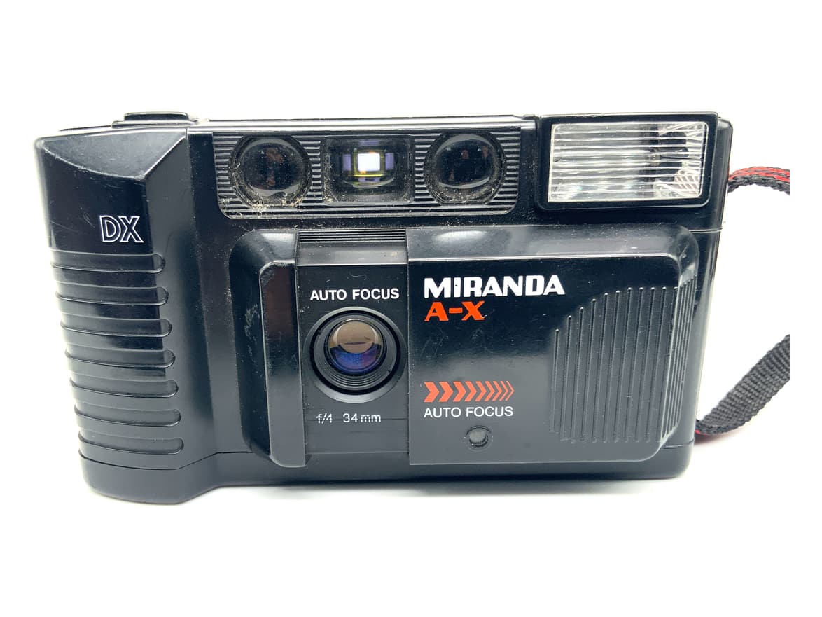 Miranda A-X Point&Shoot mit 34mm 1:4 Auto Focus DX Kompaktkamera Analogkamera