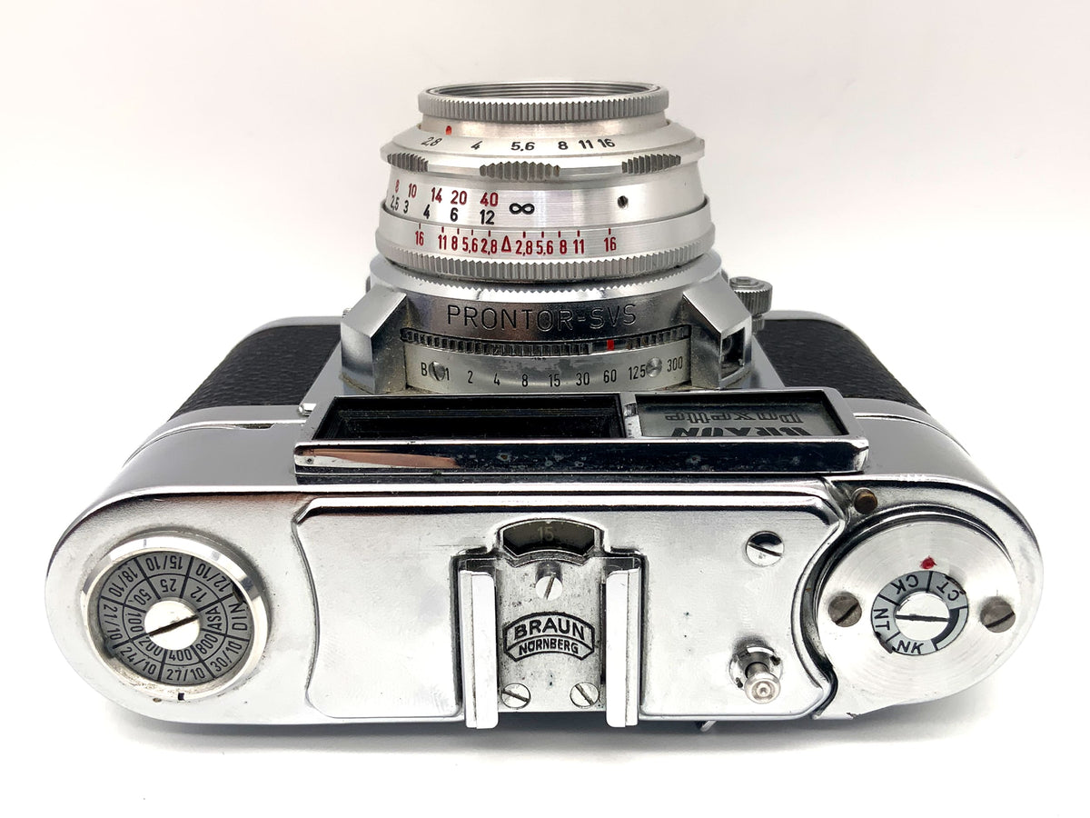 Braun Paxette viewfinder camera with Katagon 1:2.8/50 Prontor-SVS analog camera