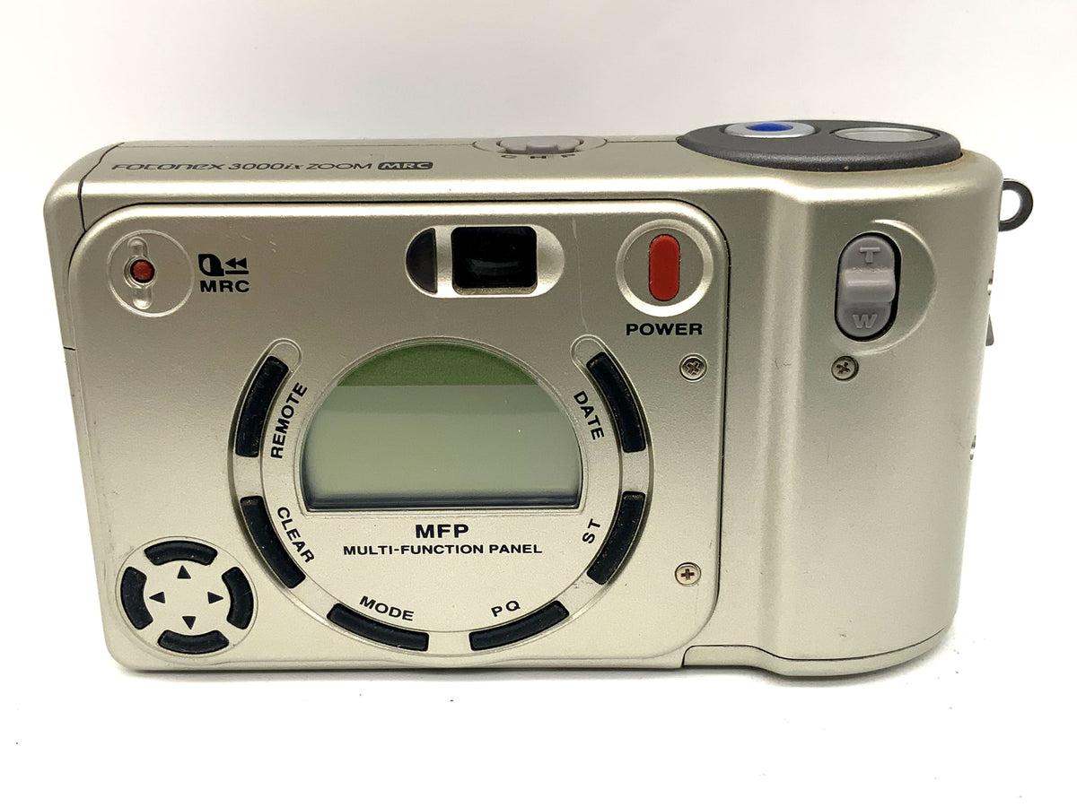 Appareil photo argentique Fujifilm 3000ix Zoom Point&amp;Shoot avec objectif Fujinon 21-58 mm APS Super EBC
