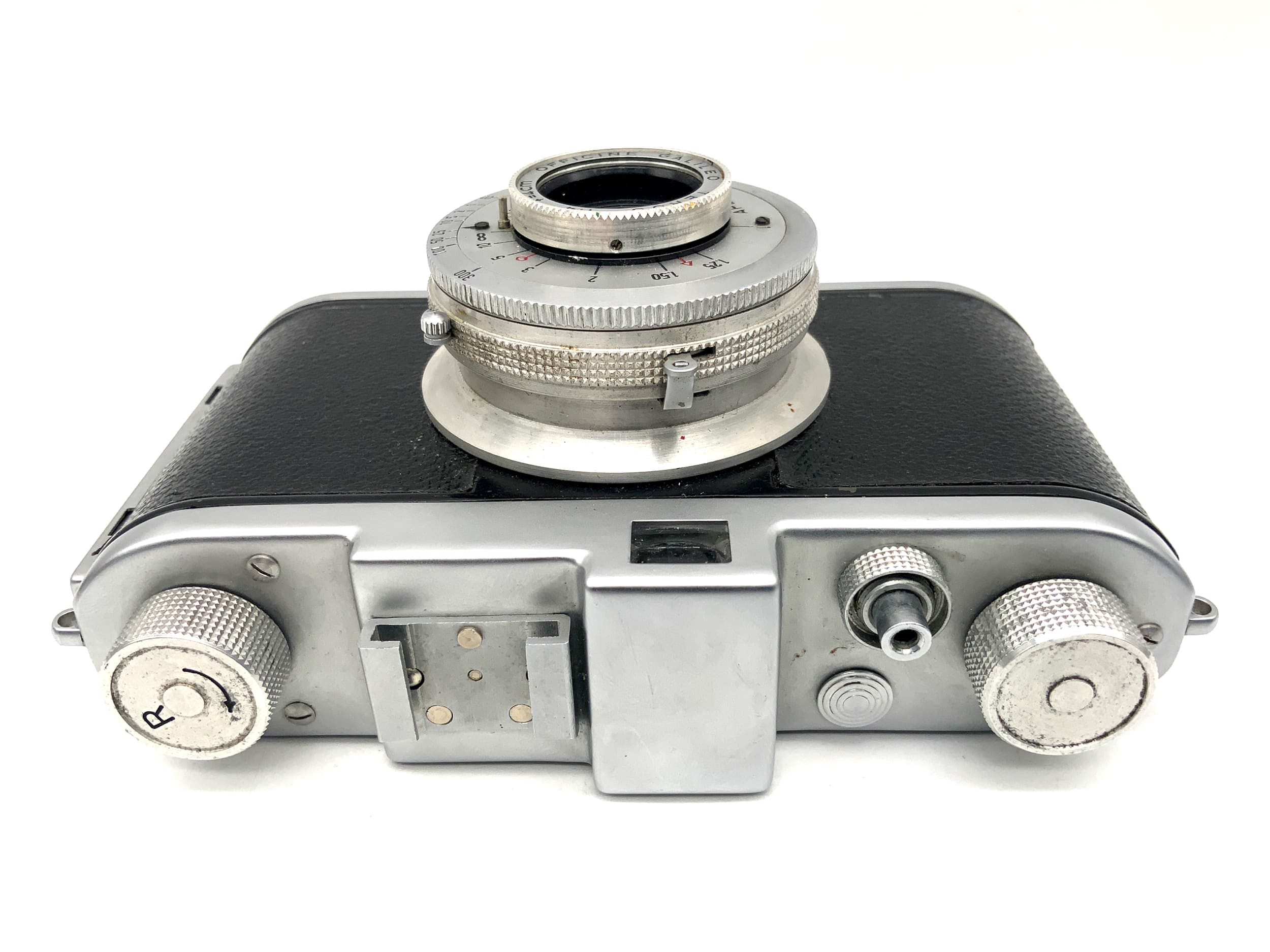 Appareil photo à viseur Officine Galileo Condoretta avec objectif Terog 40 mm 1:4 Aplon analogique