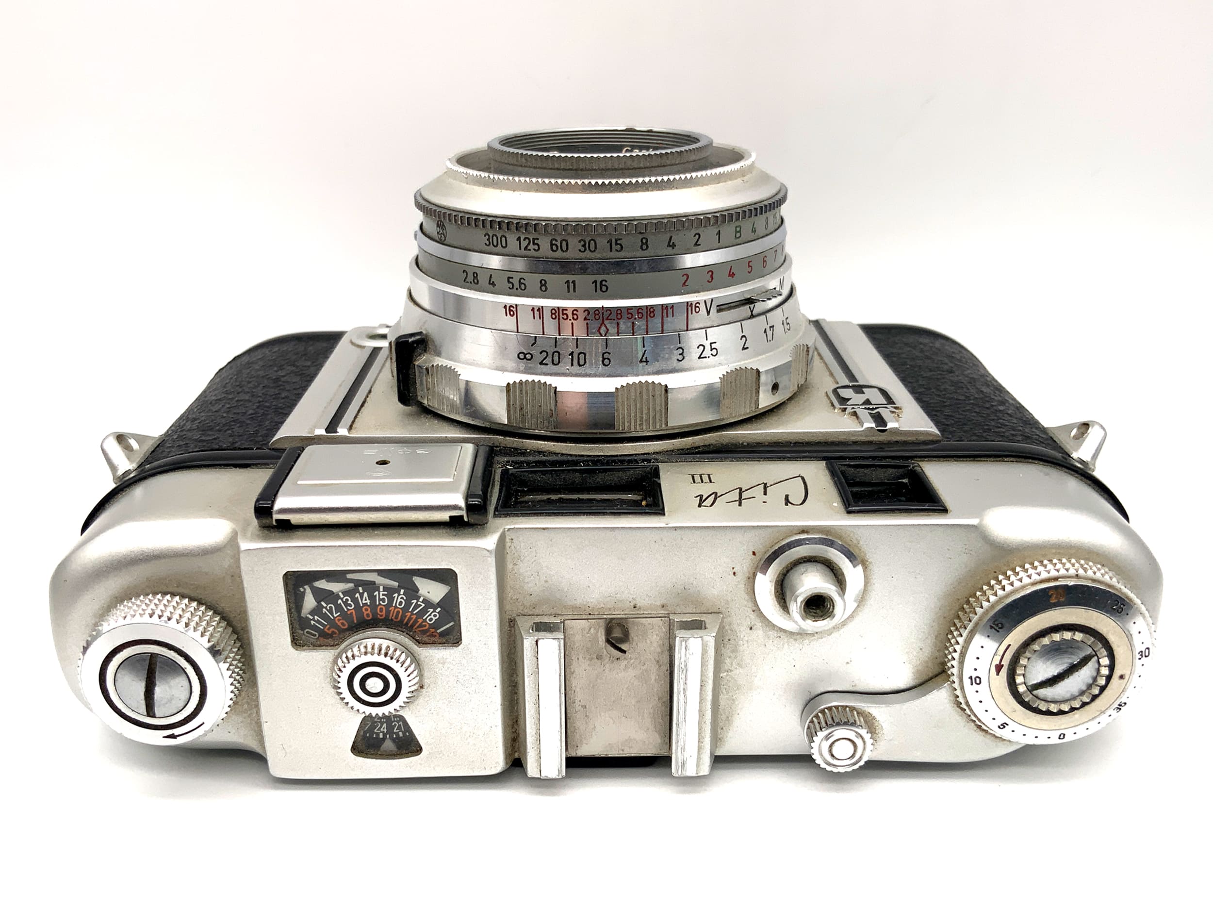 Appareil photo King KG Regula Cita III avec viseur et objectif Tessar 2.8/50 Prontor-SVS
