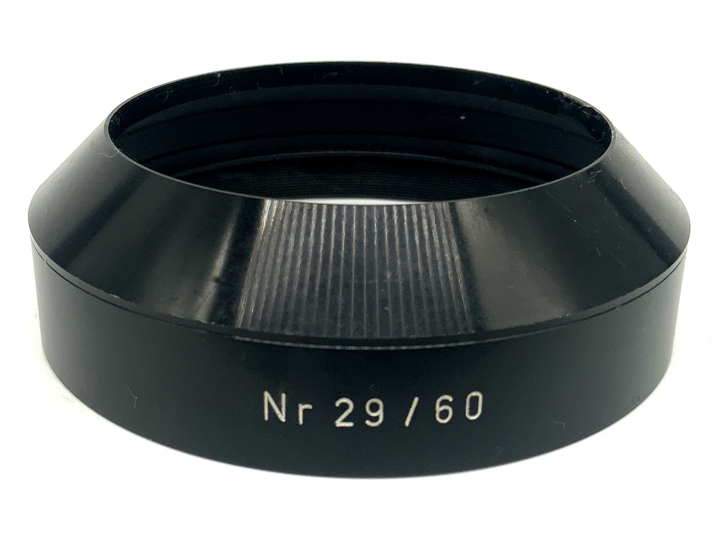 Schneider Kreuznach Nr 29/60 Gegenlichtblende Metall metal lenshood Sonnenblende