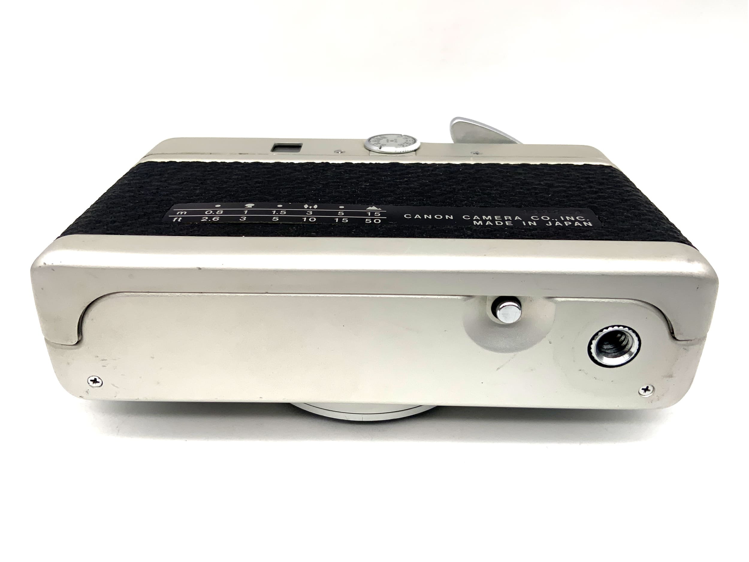 Appareil photo télémétrique Canon Demi EE 28 avec objectif SH 28mm 1:2.8 demi-format (appareil photo analogique)