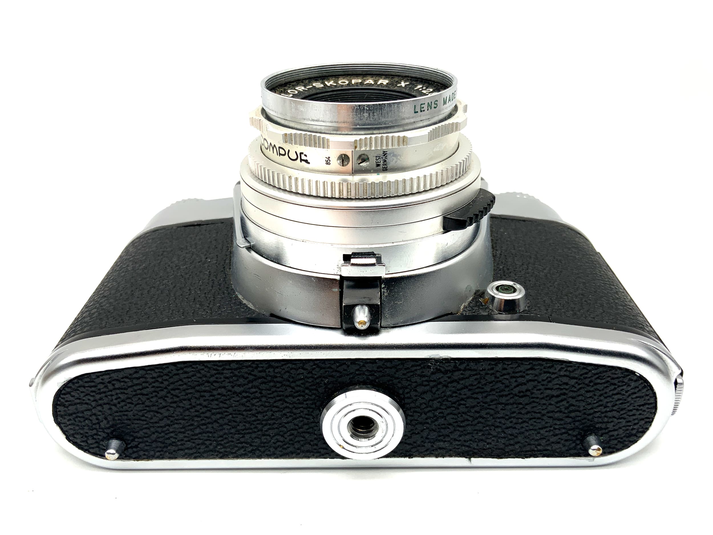 Voigtländer Bessamatic 35mm SLR avec couleur Skopar X Synchro Compur 1:2.8 50mm
