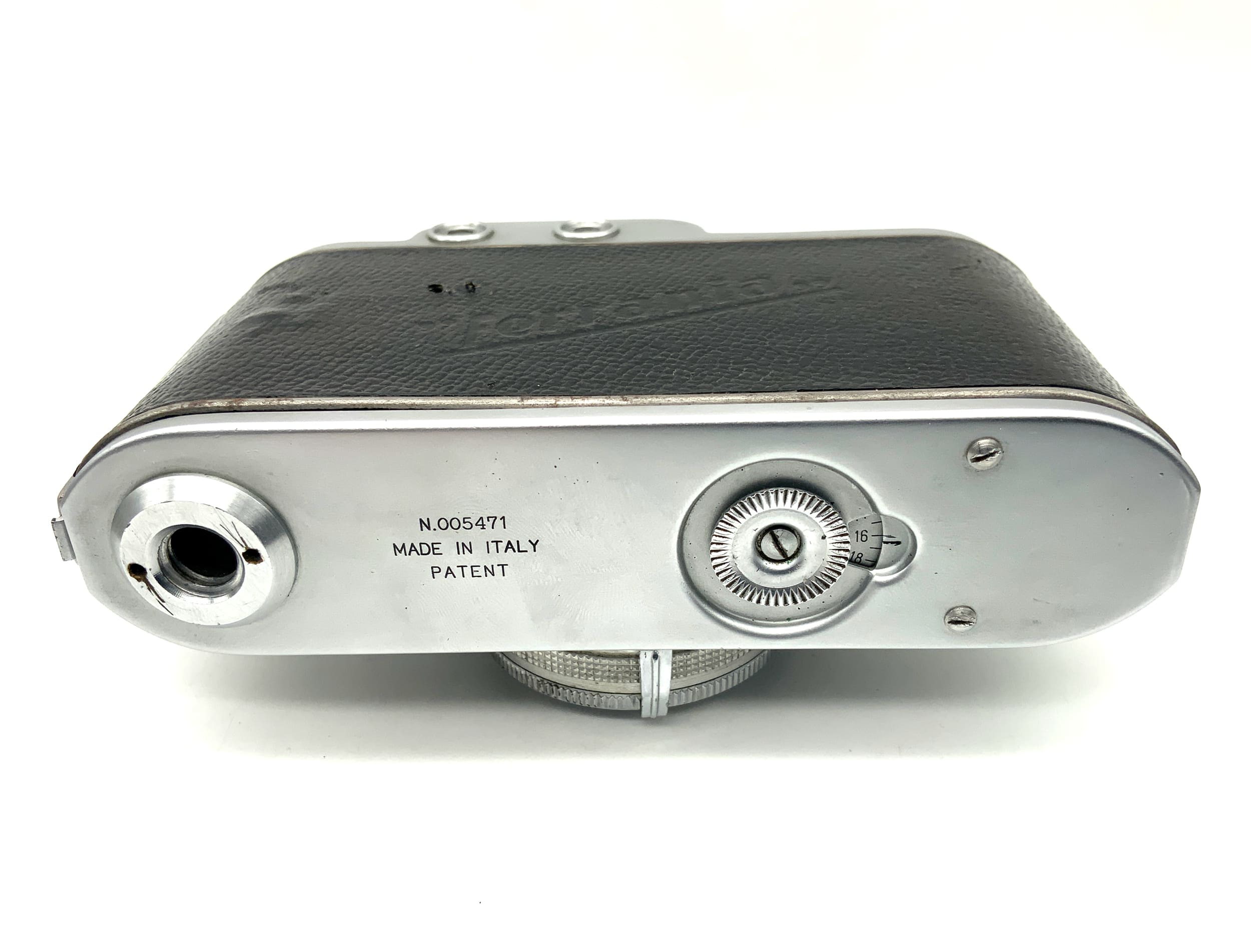 Appareil photo à visée directe Officine Galileo Ferrania Condor I avec objectif Eliog 50 mm 1:3.5 Iscus Rapid