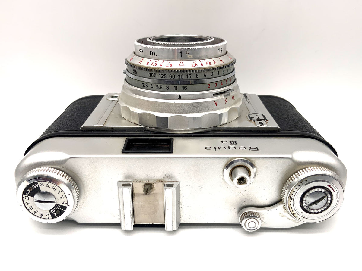 Appareil photo King KG Regula IIIa avec viseur et objectif Steinheil Cassar 1:2.8/45mm Prontor-SVS