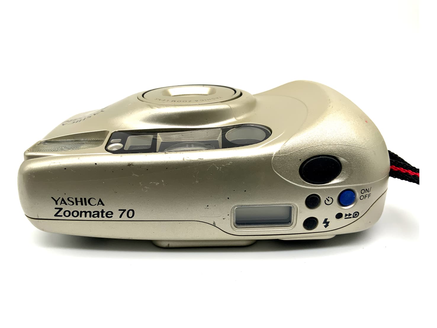 Appareil photo compact analogique Yashica Zoomate 70 Point&amp;Shoot avec objectif 38-70 mm