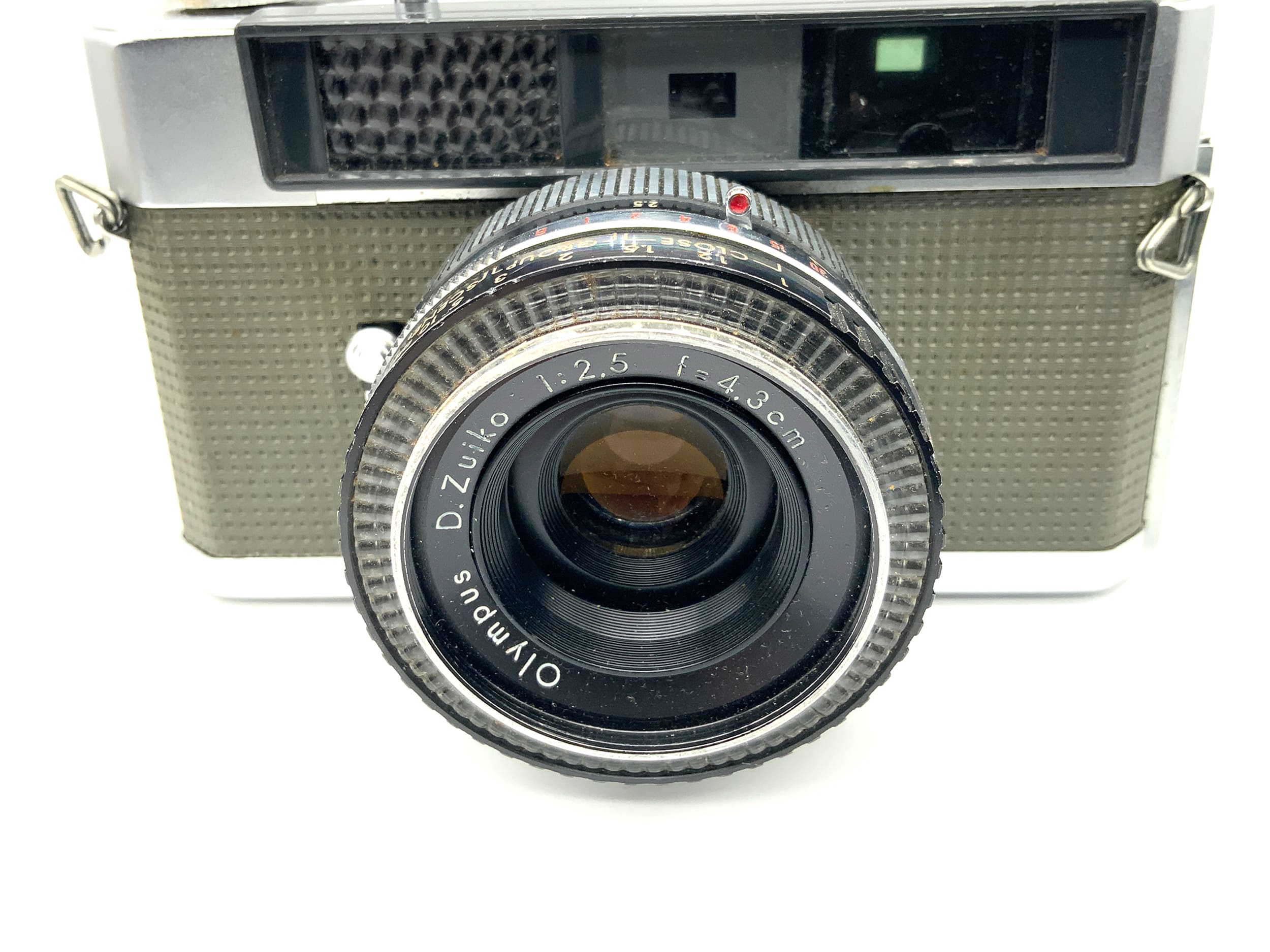 Appareil photo télémétrique Olympus Auto Eye II avec objectif analogique D.Zuiko 43 mm 1:2,5