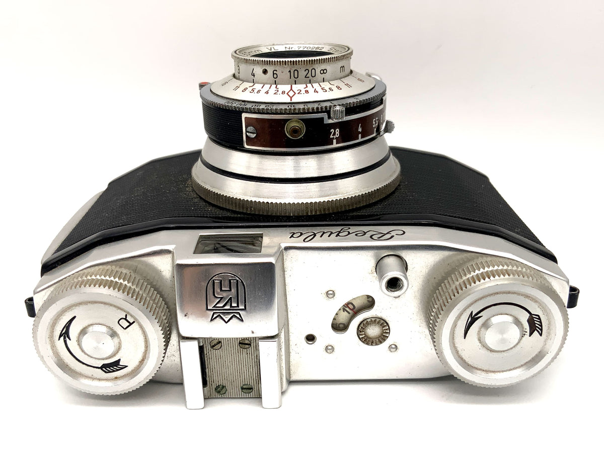 Appareil photo King KG Regula II avec viseur et objectif Steinheil Cassar 1:2.8/50 VL Prontor-S
