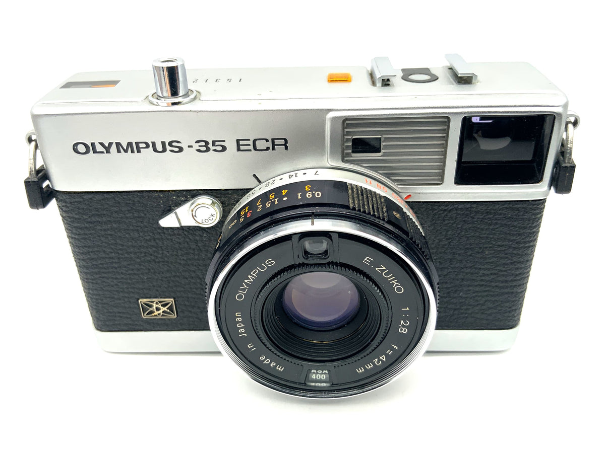 Olympus 35 ECR viewfinder camera with E.Zuiko 42mm 1:2.8 Seiko-ESF analog camera