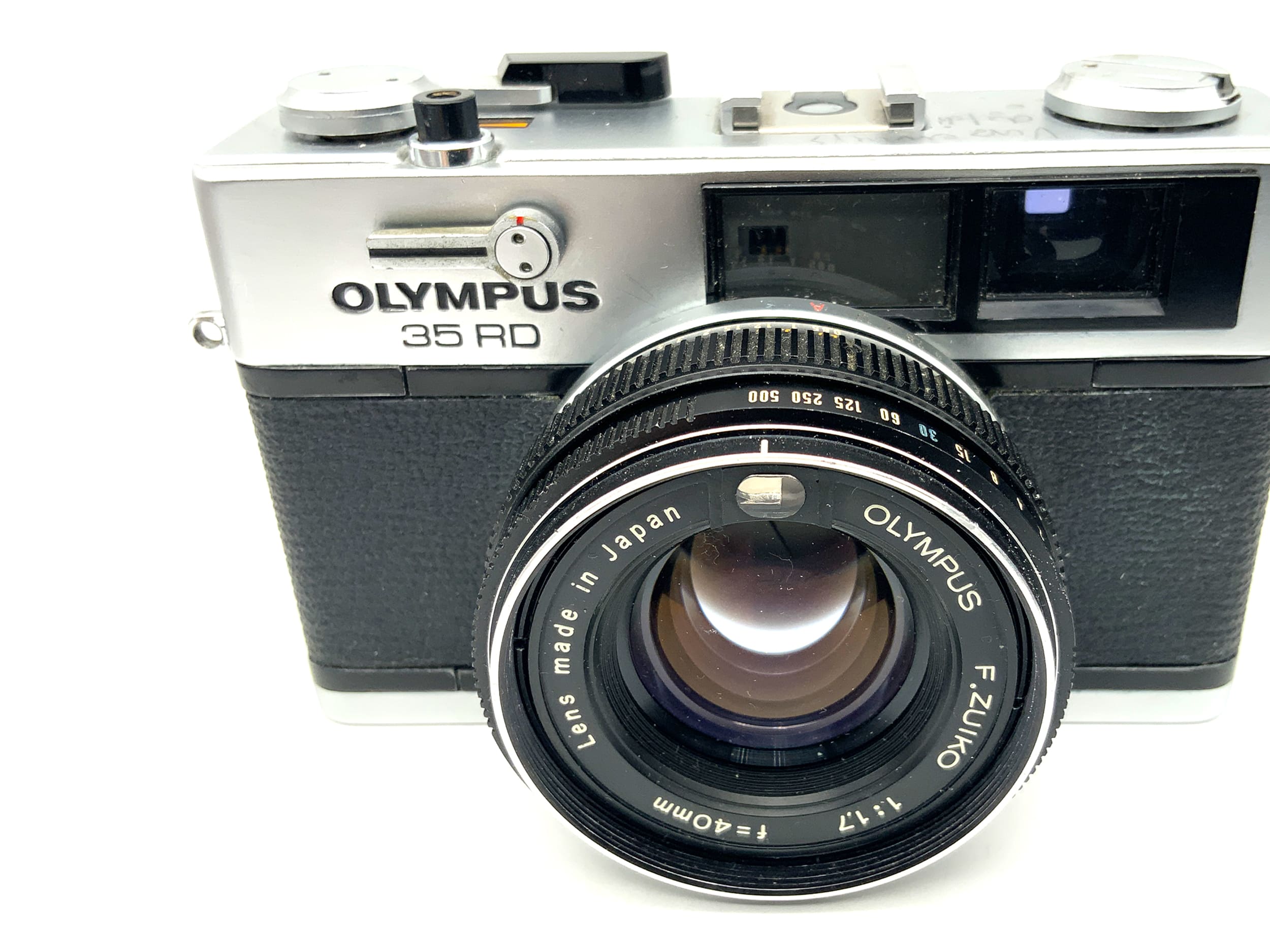Olympus 35 RD rangefinder camera with F.Zuiko 40mm 1:1.7 compact camera analog camera