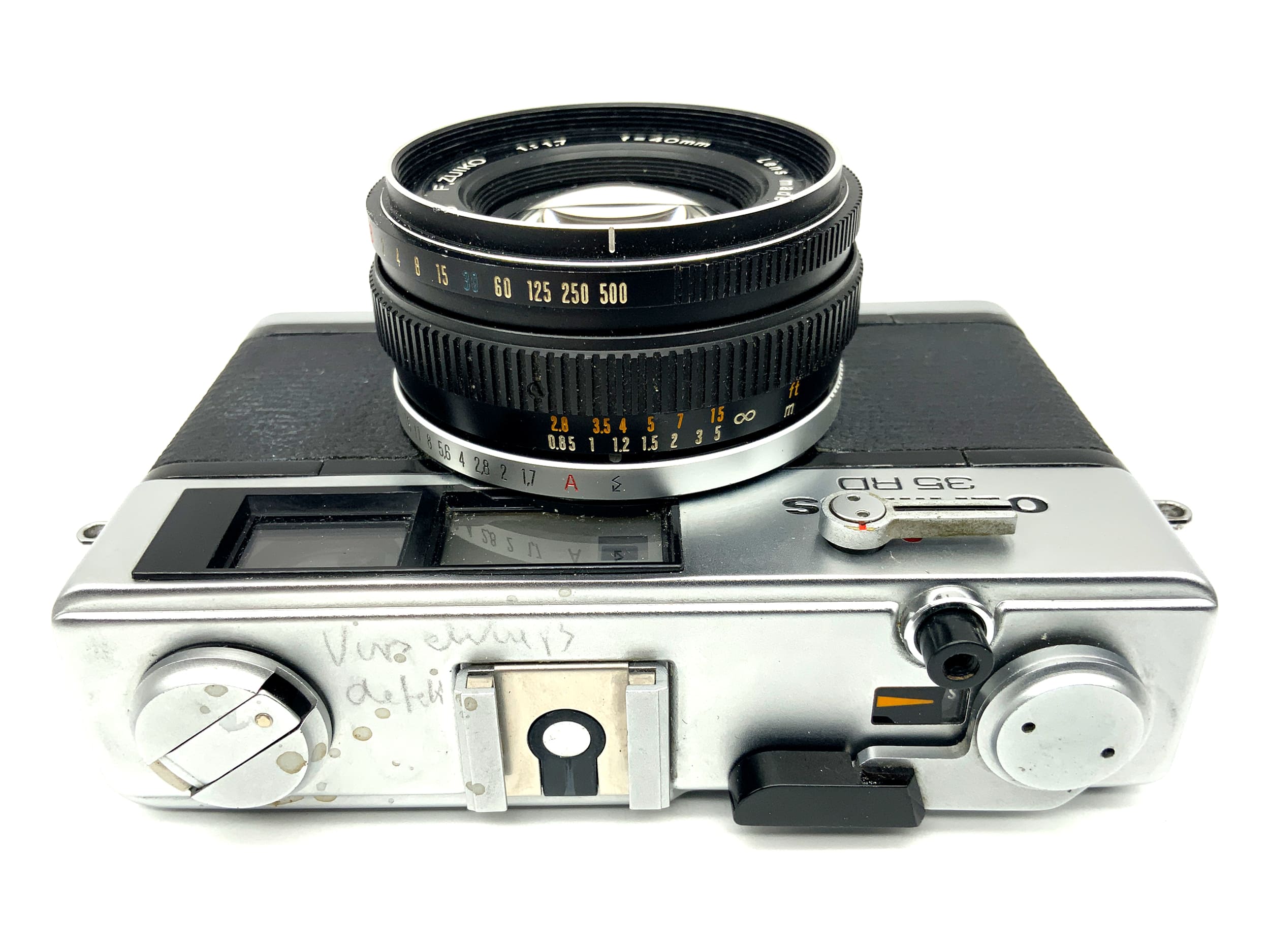 Olympus 35 RD rangefinder camera with F.Zuiko 40mm 1:1.7 compact camera analog camera