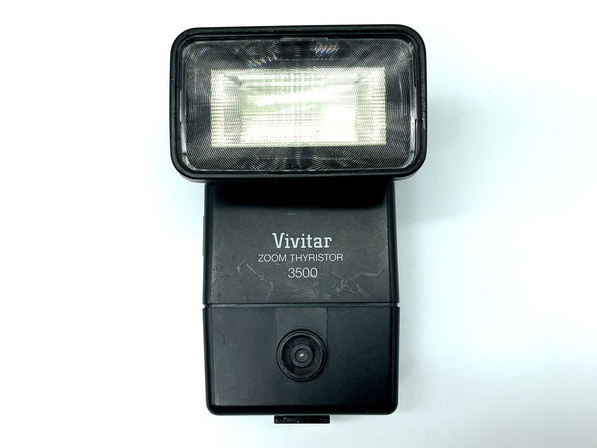Flash Vivitar zoom à thyristor 3500 pour appareils photo reflex Pentax