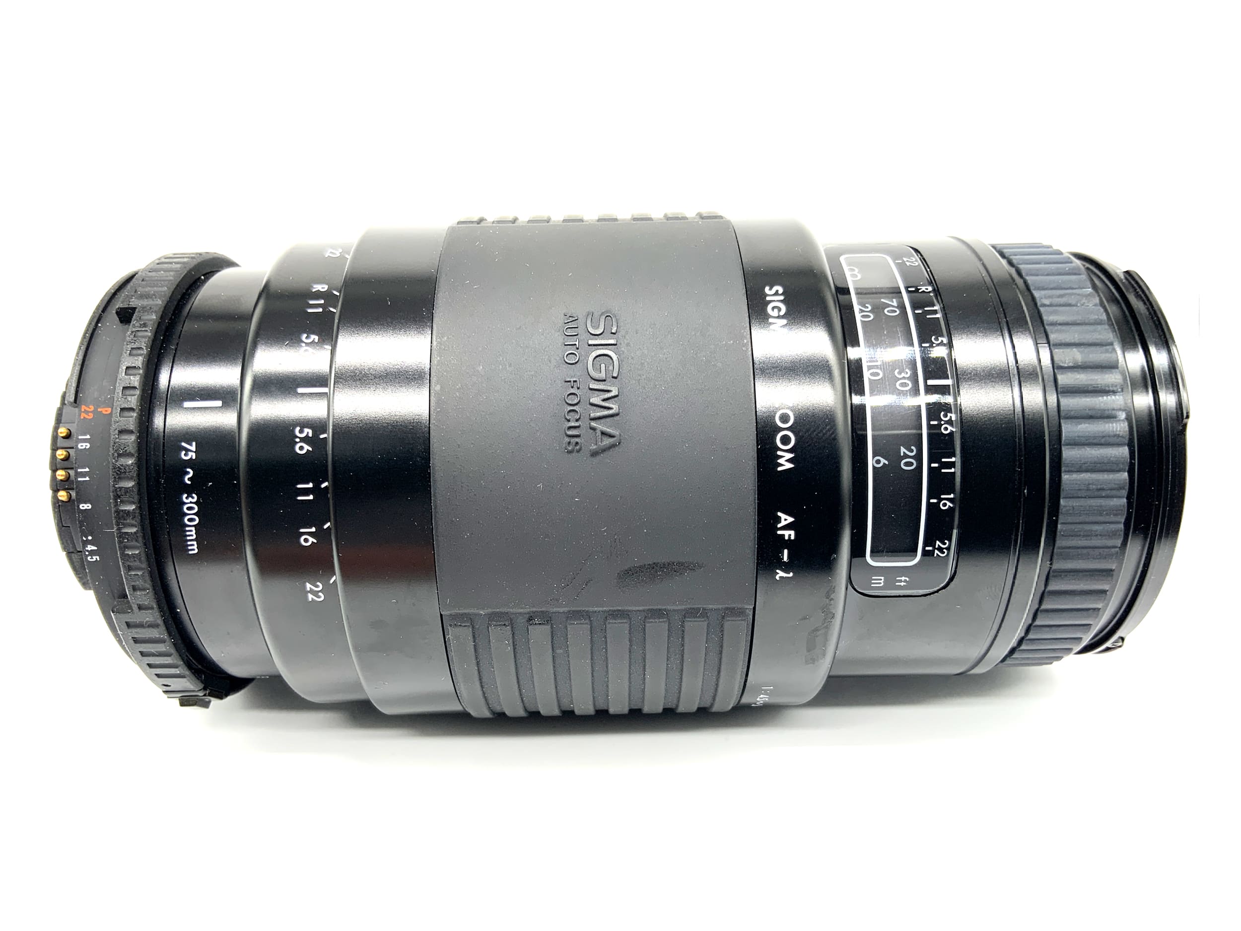 Sigma Zoom AF-A MC 75-300mm 1:4.5-5.6 AF Zoomobjektiv Autofokus (Nikon AF)