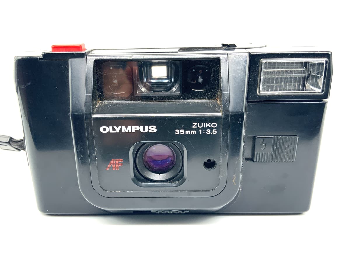 Olympus Trip AF Point&Shoot mit Zuiko 35mm 1:3.5 Kompaktkamera Analogkamera