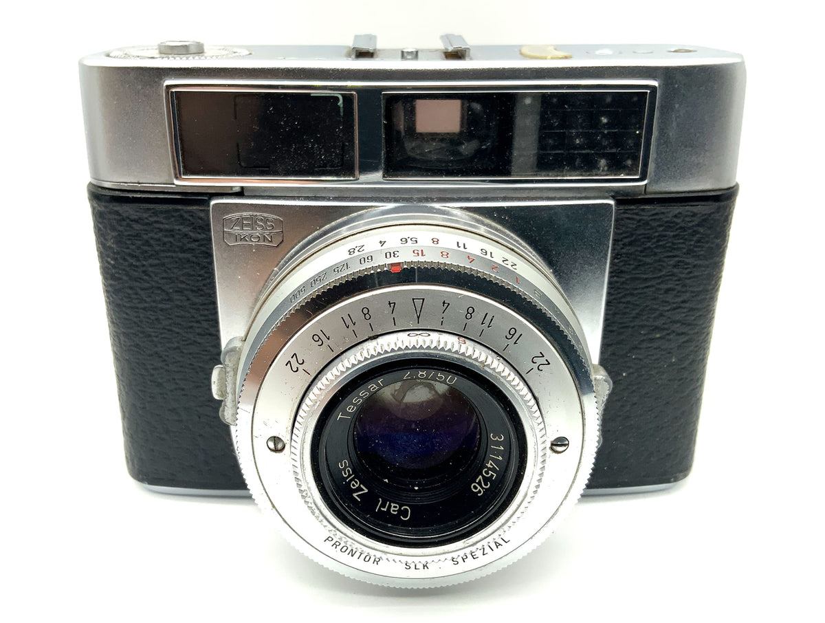 Appareil photo télémétrique Zeiss Ikon Contessa avec objectif Tessar 2.8/50 Prontor SLK Special