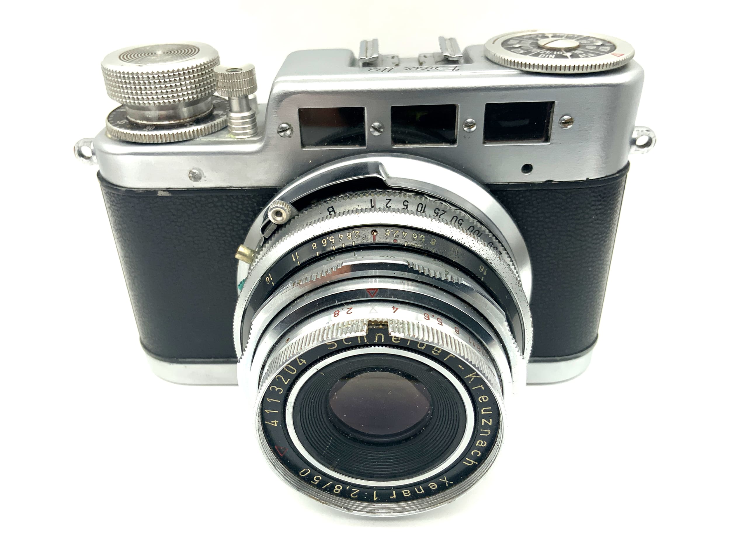 Voss Diax Iia viewfinder camera with Xenar 50mm 1:2.8 compact camera analog camera