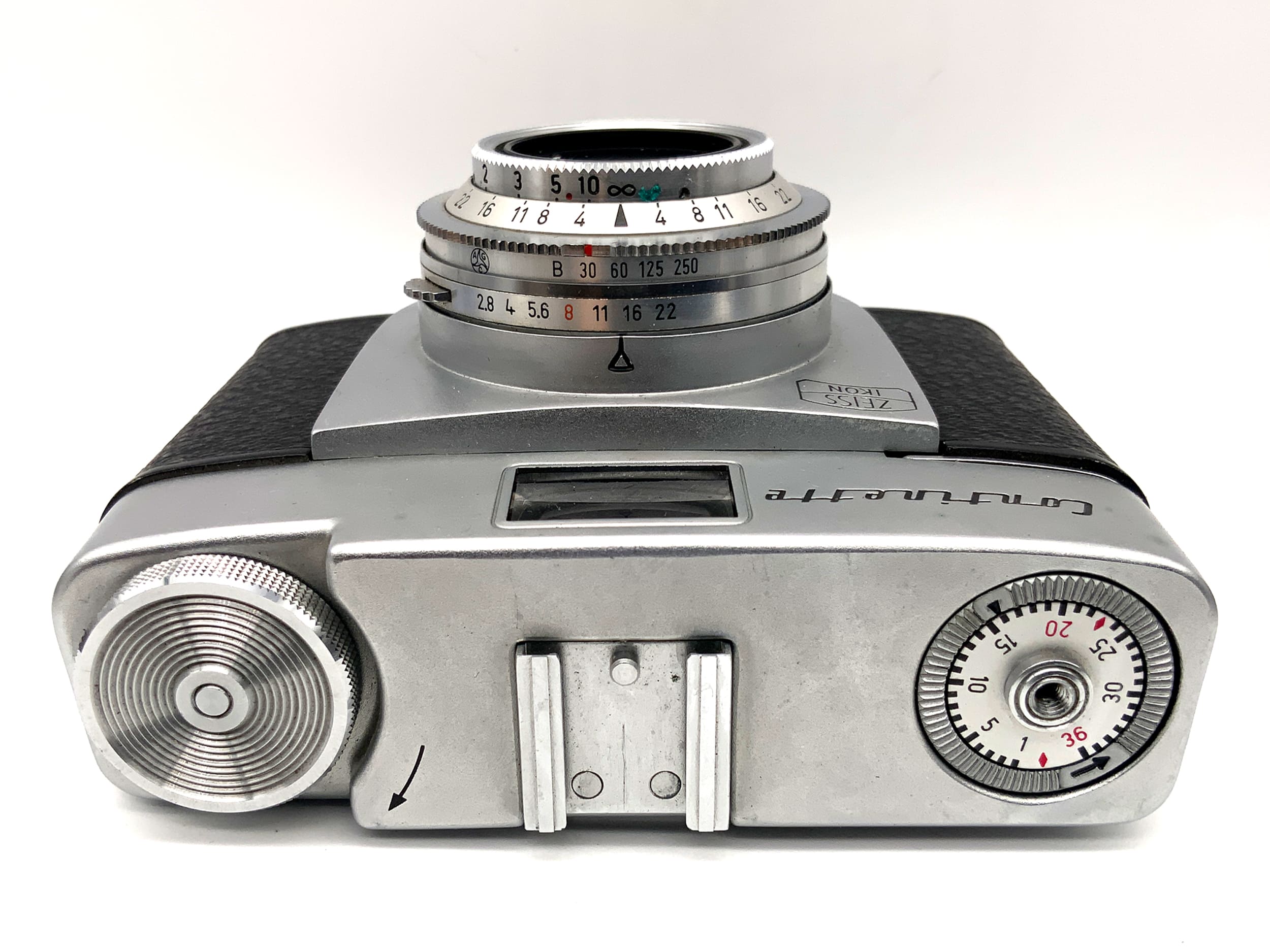 Appareil photo télémétrique Zeiss Ikon Continette avec objectif Carl Zeiss Lucinar 2.8/45 Pronto