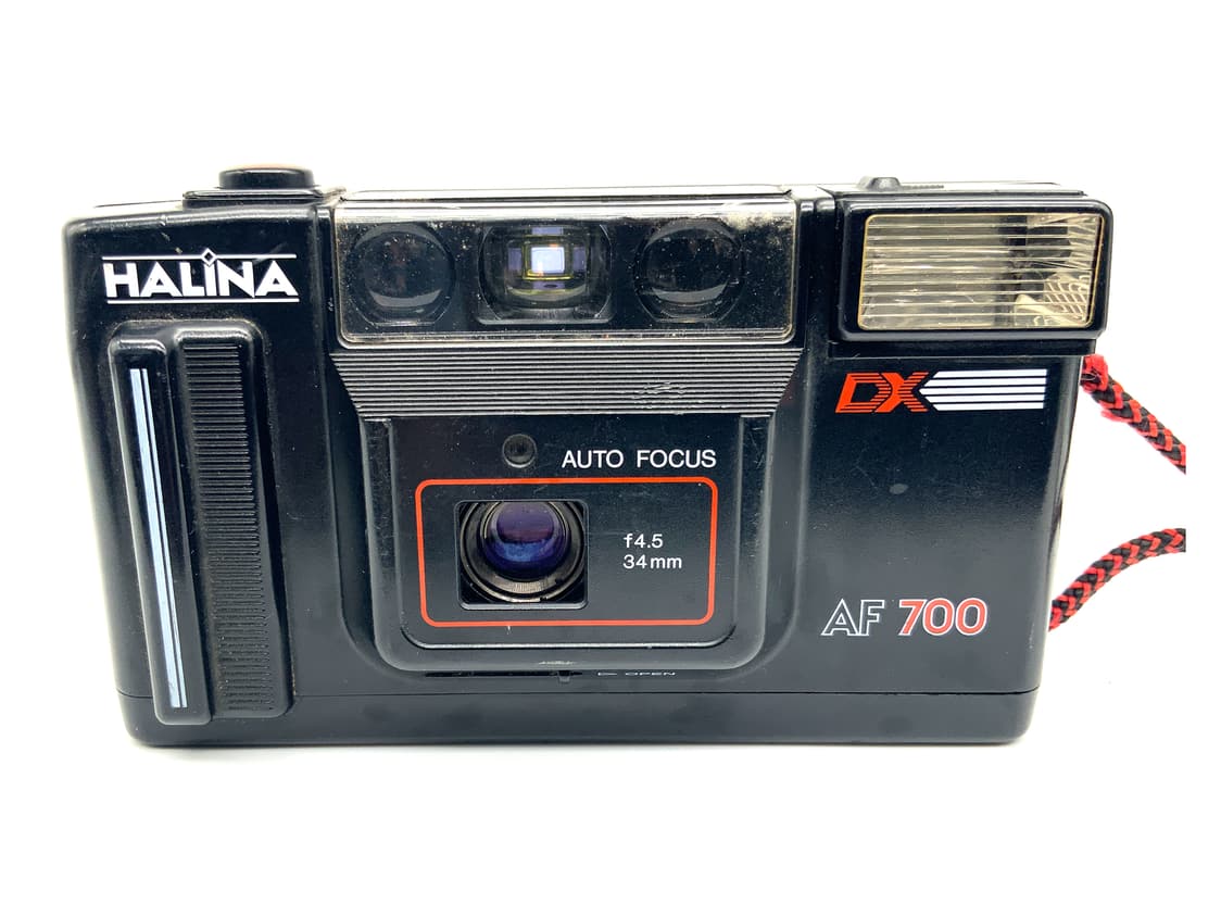 Halina AF 700 Point&Shoot mit 34mm 1:4.5 Kompaktkamera Analogkamera
