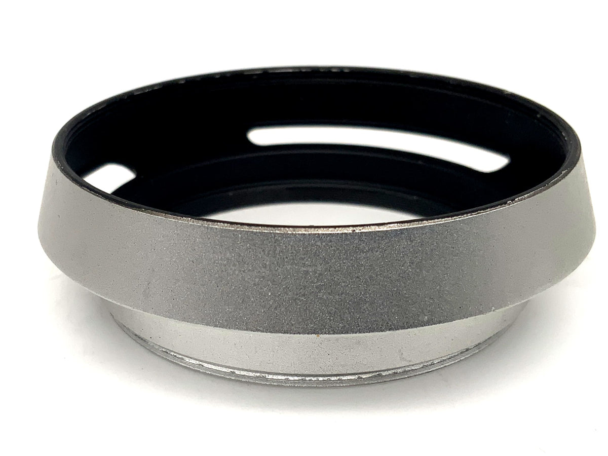55mm Gegenlichtblende lenshood Sonnenblende silber
